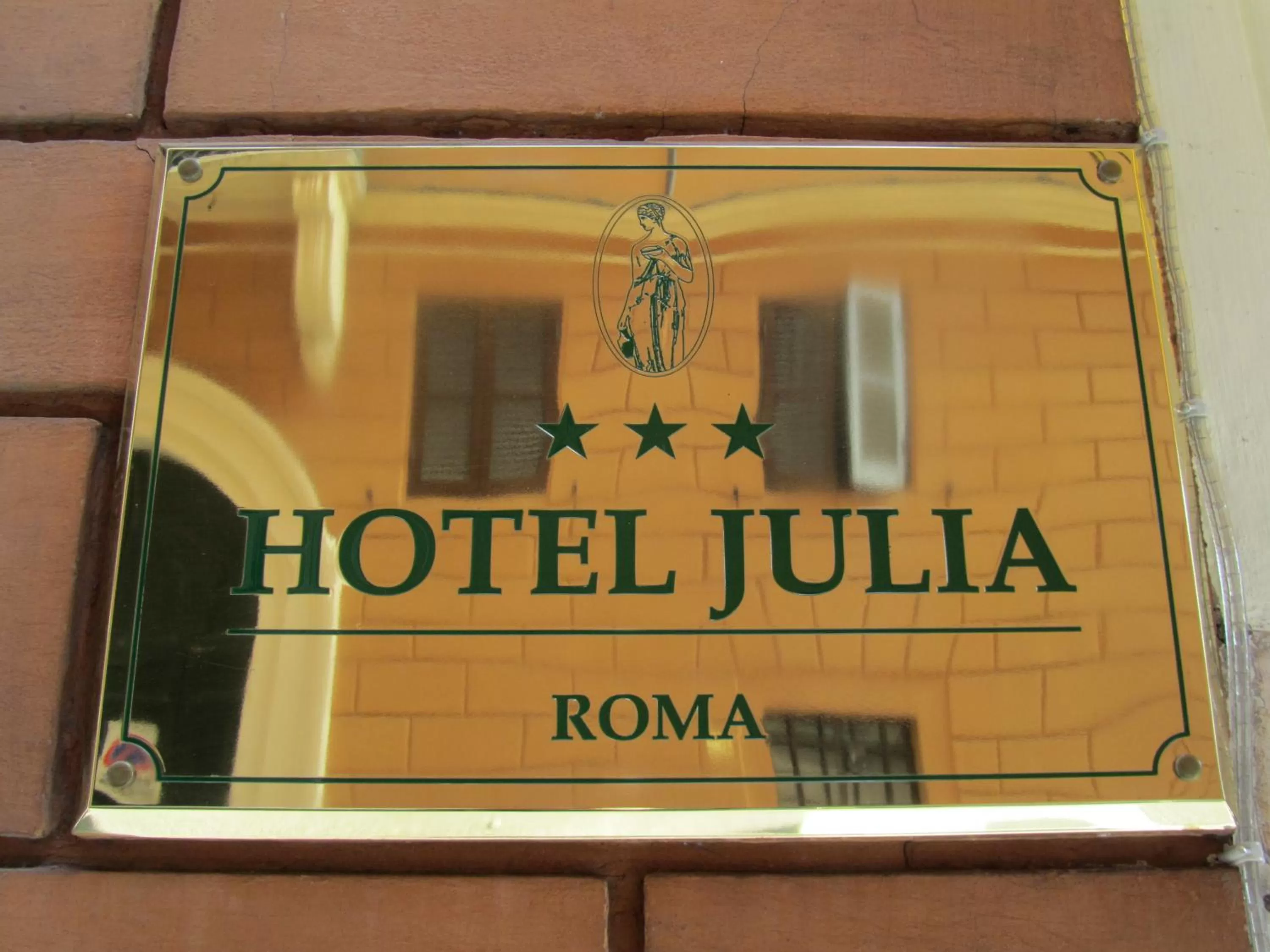Property logo or sign in Hotel Julia