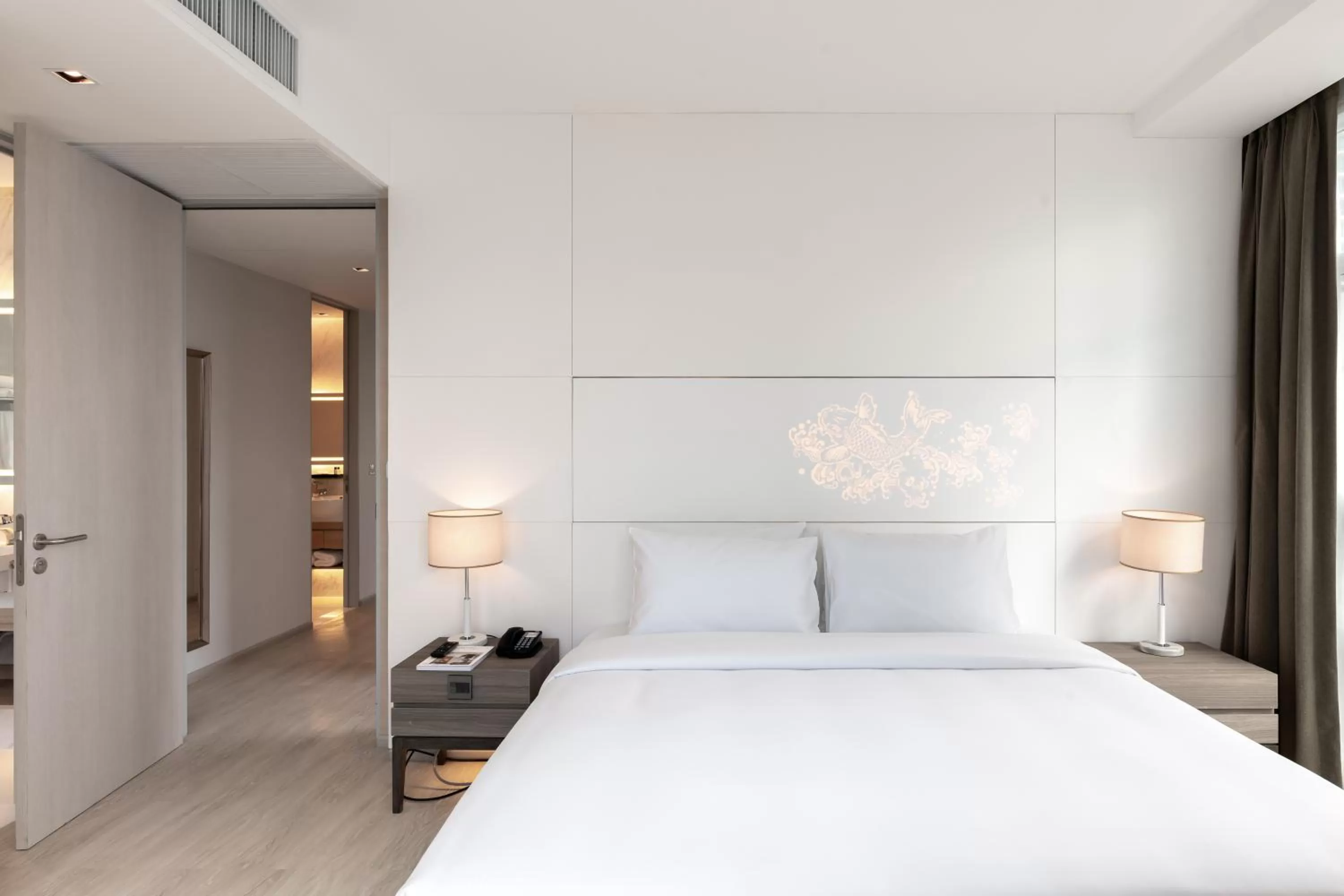 Bed in Jasmine 59 Hotel