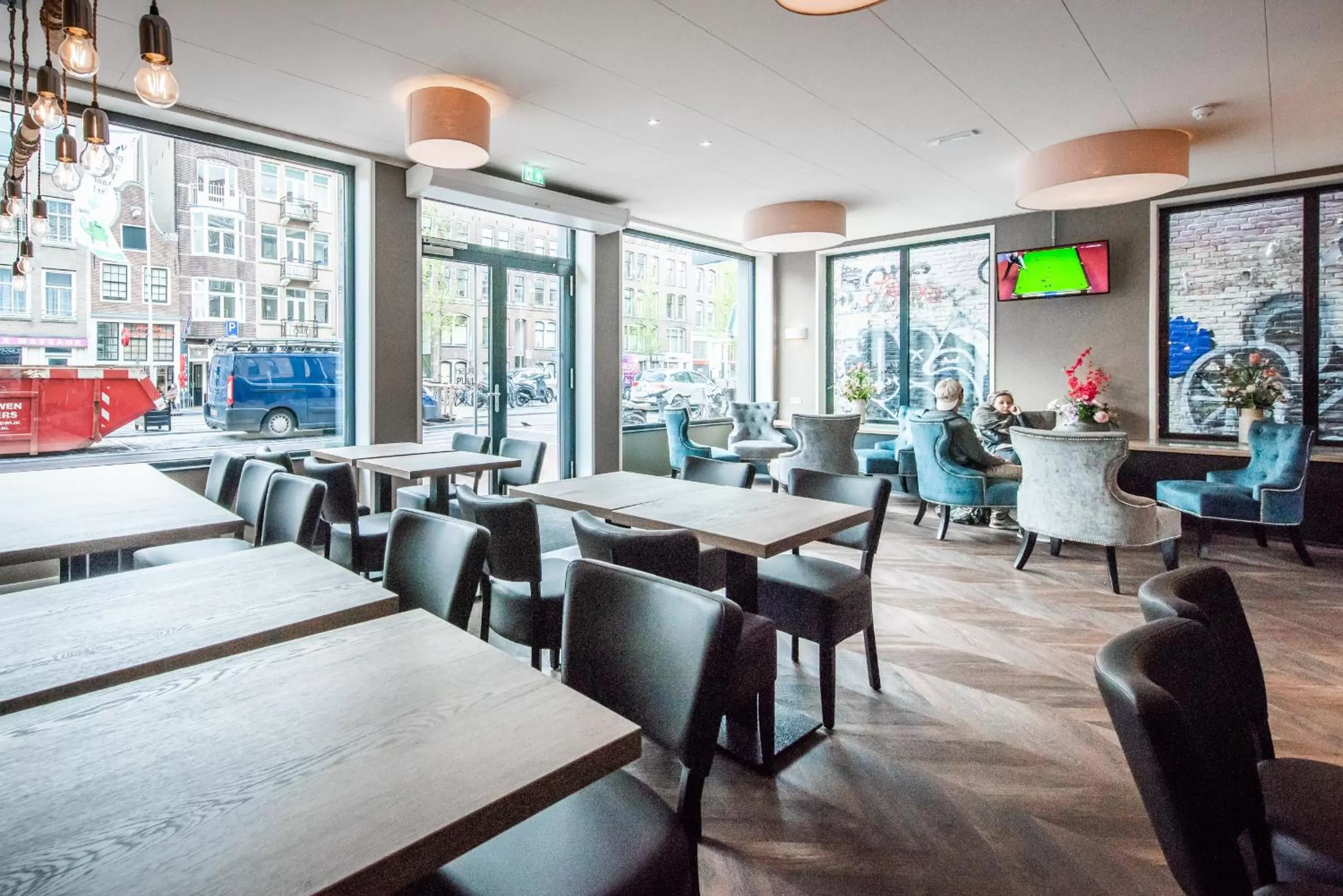 Lobby or reception in Melrose Hotel