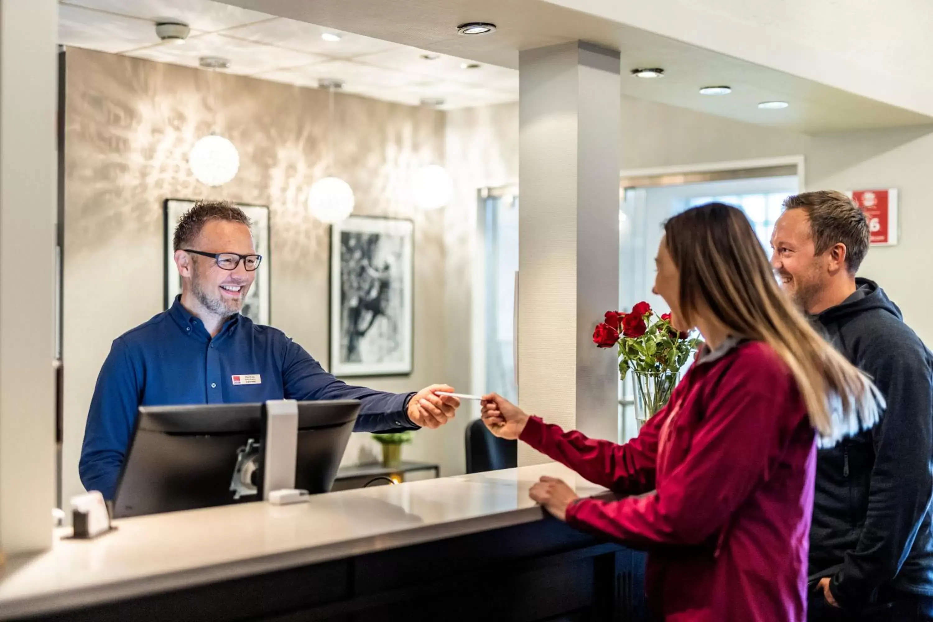 Lobby or reception in Grand Hotel – by Classic Norway Hotels