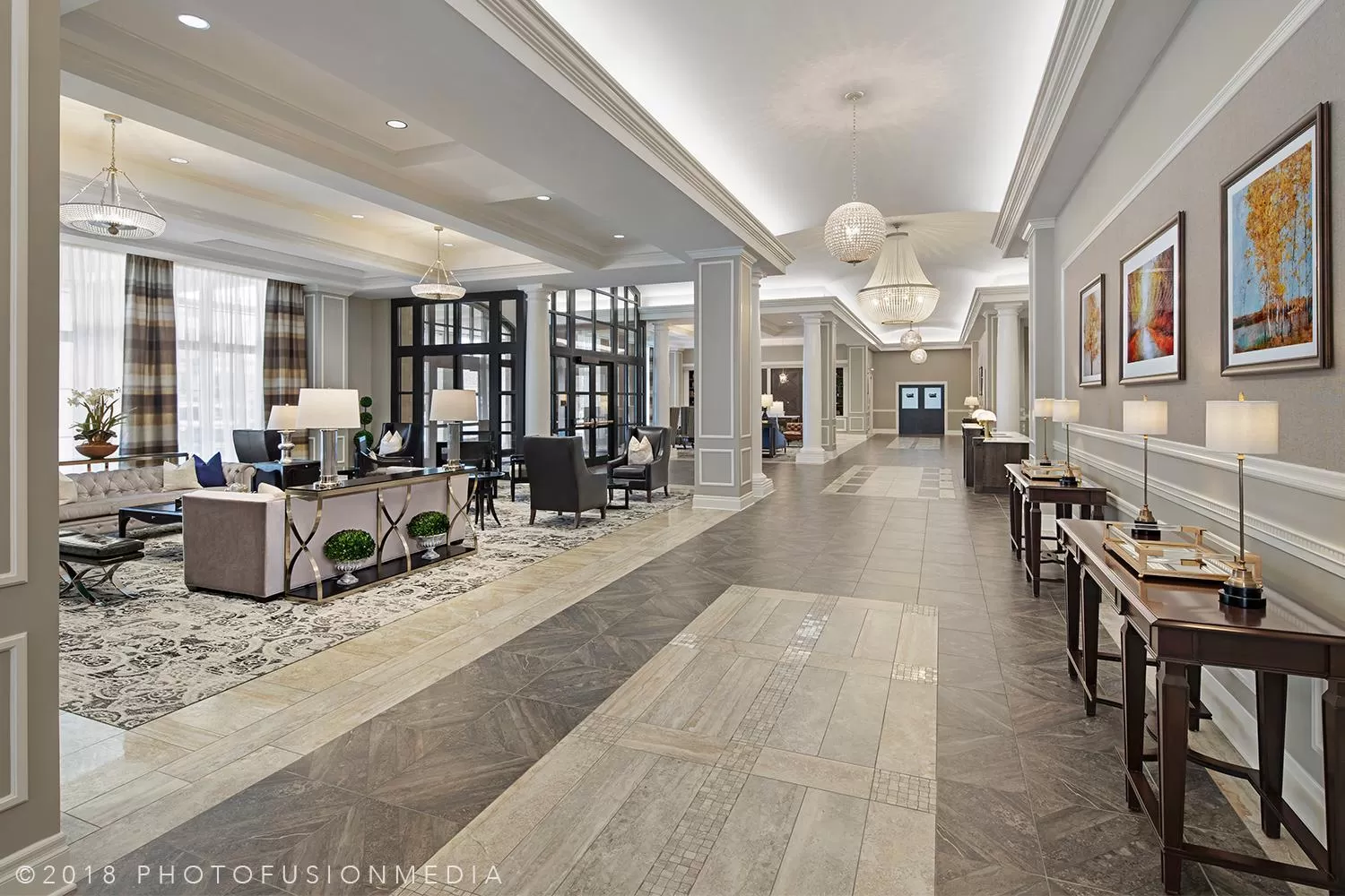 Lobby or reception in The Hancock Hotel