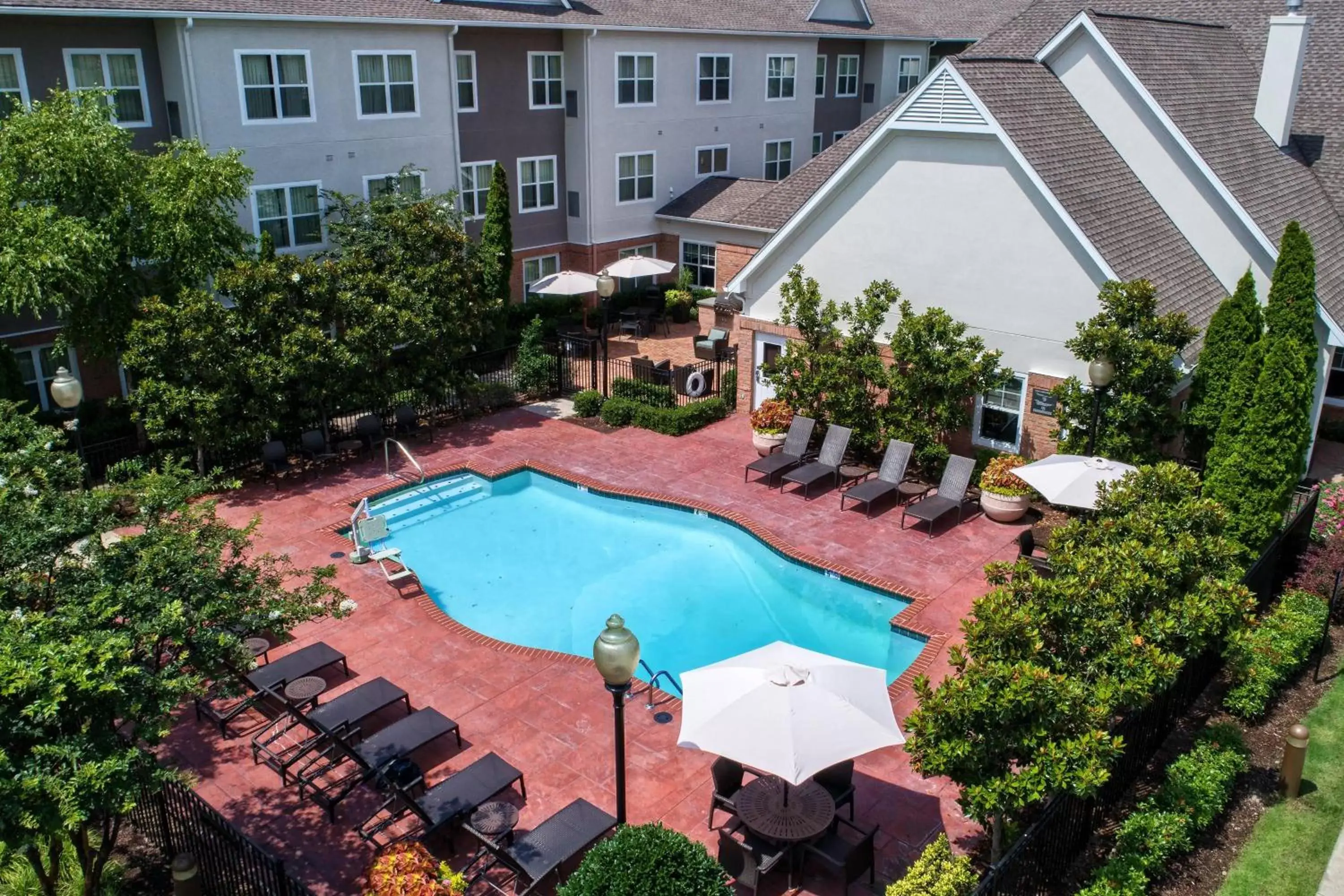 Swimming pool, Pool View in Residence Inn by Marriott Memphis Southaven