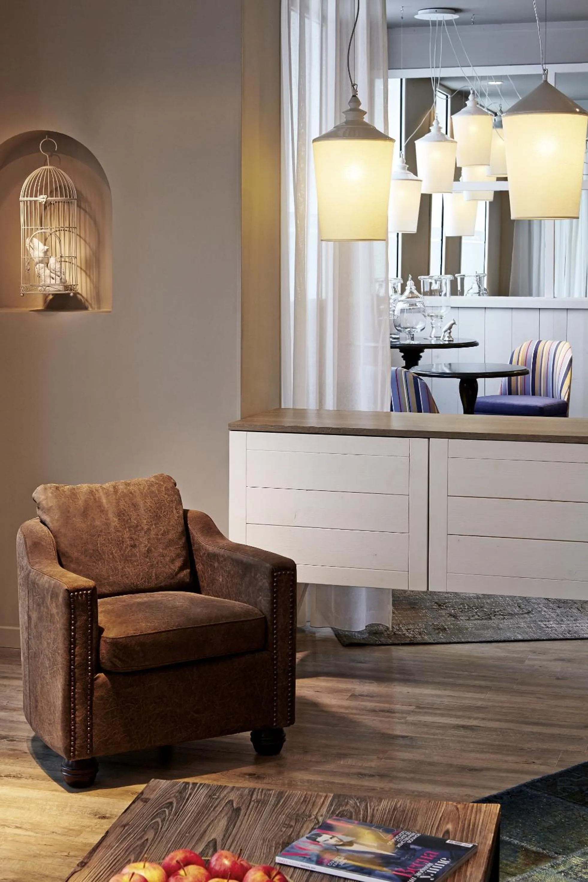 Living room in Hotel America