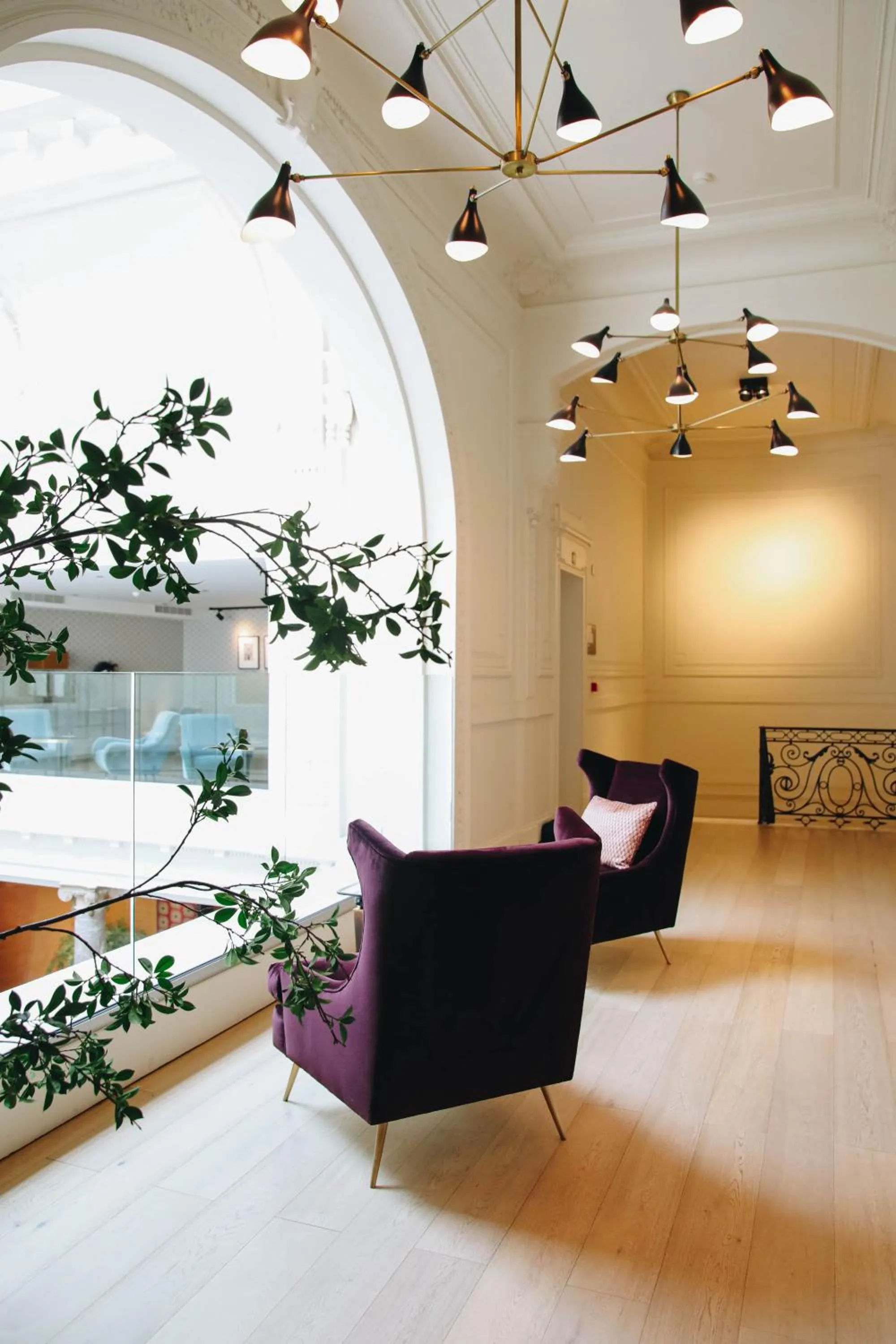 Seating area in Hotel FRANQ