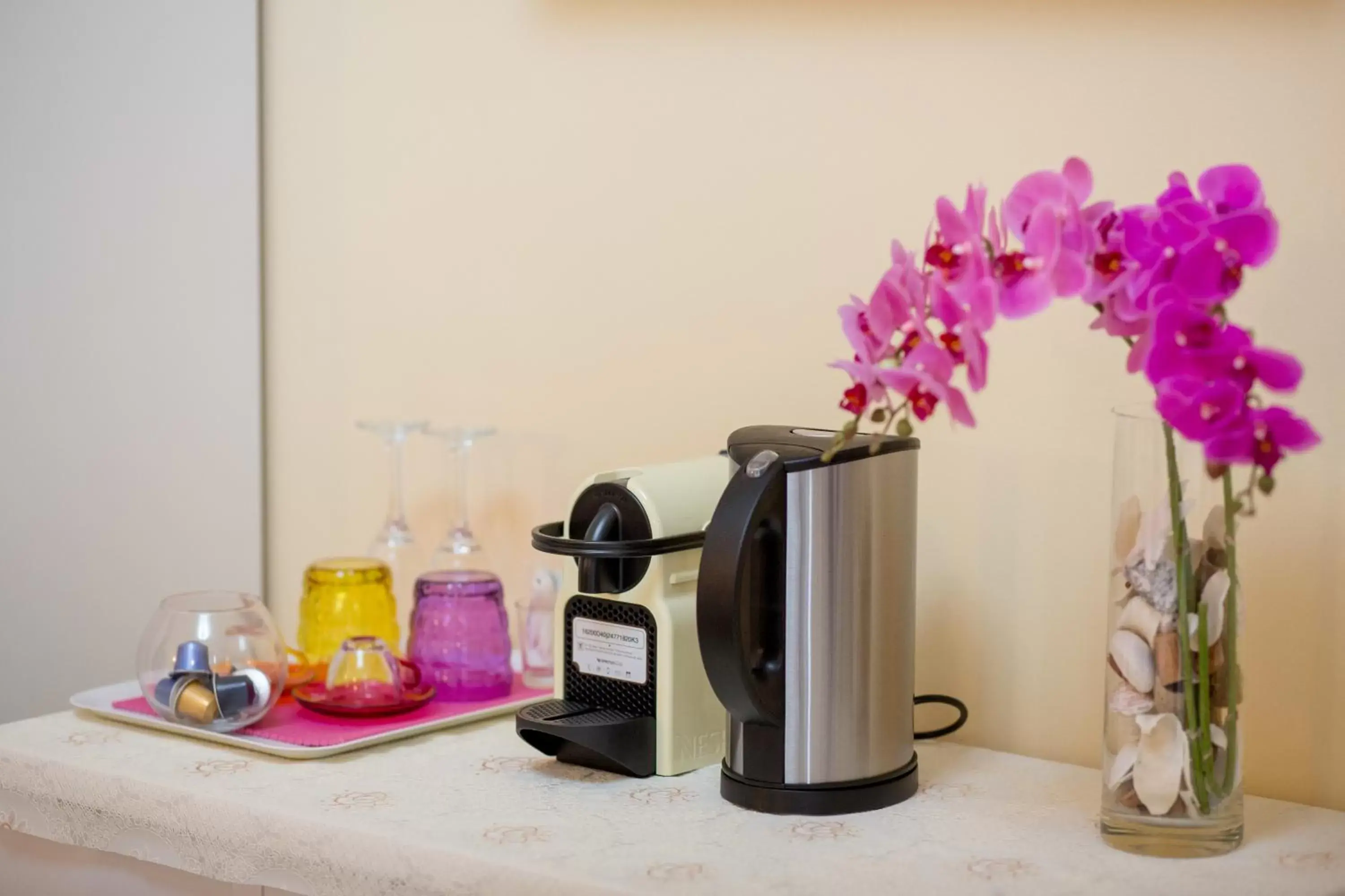 Coffee/tea facilities in BQ House Castello Luxury Rooms