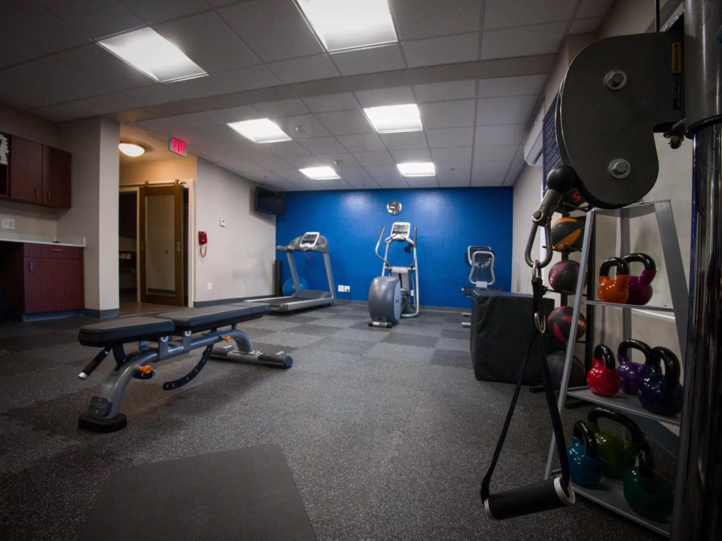 Fitness centre/facilities in Hampton Inn Edmond