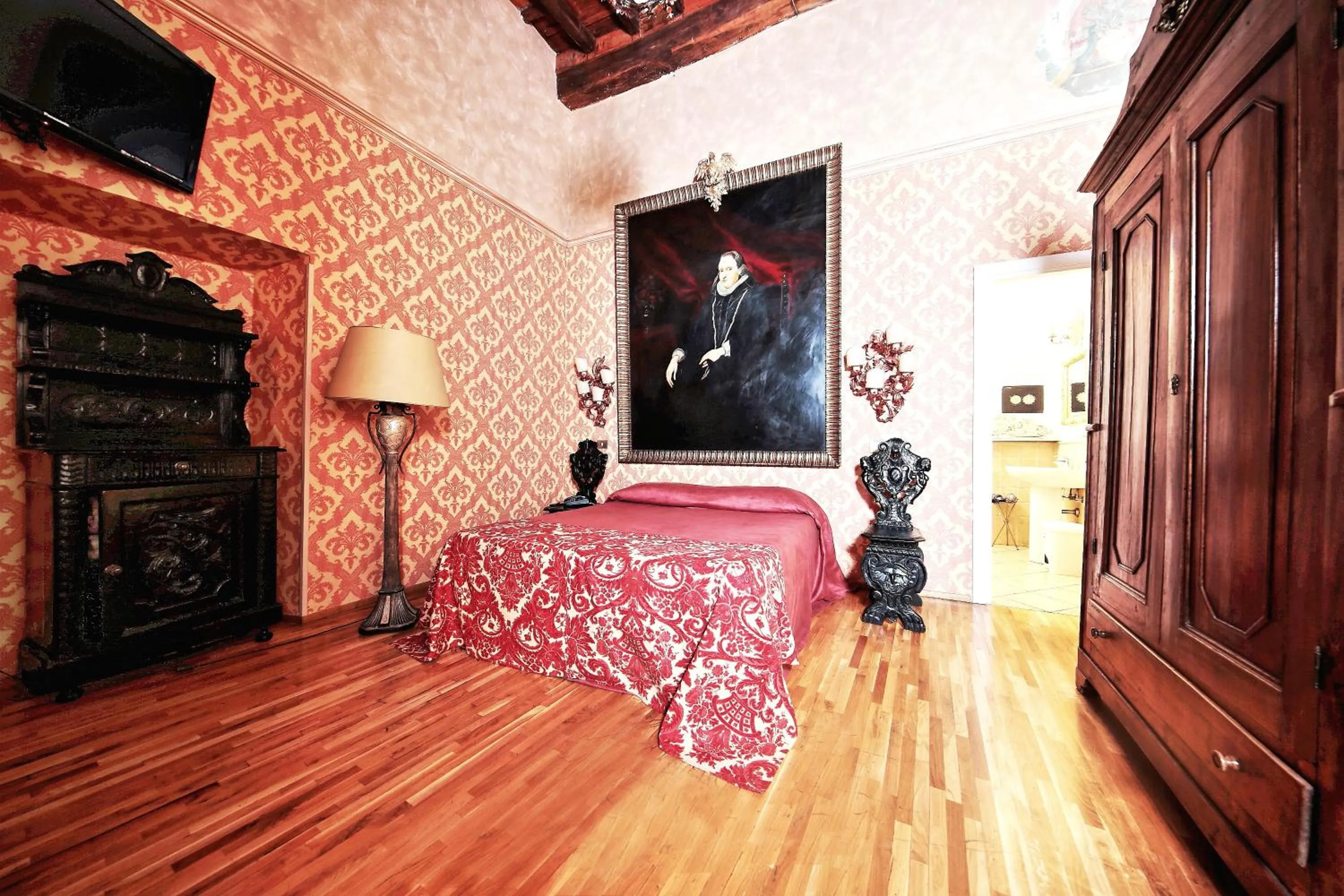 Bedroom in Antica Dimora dell'Orso