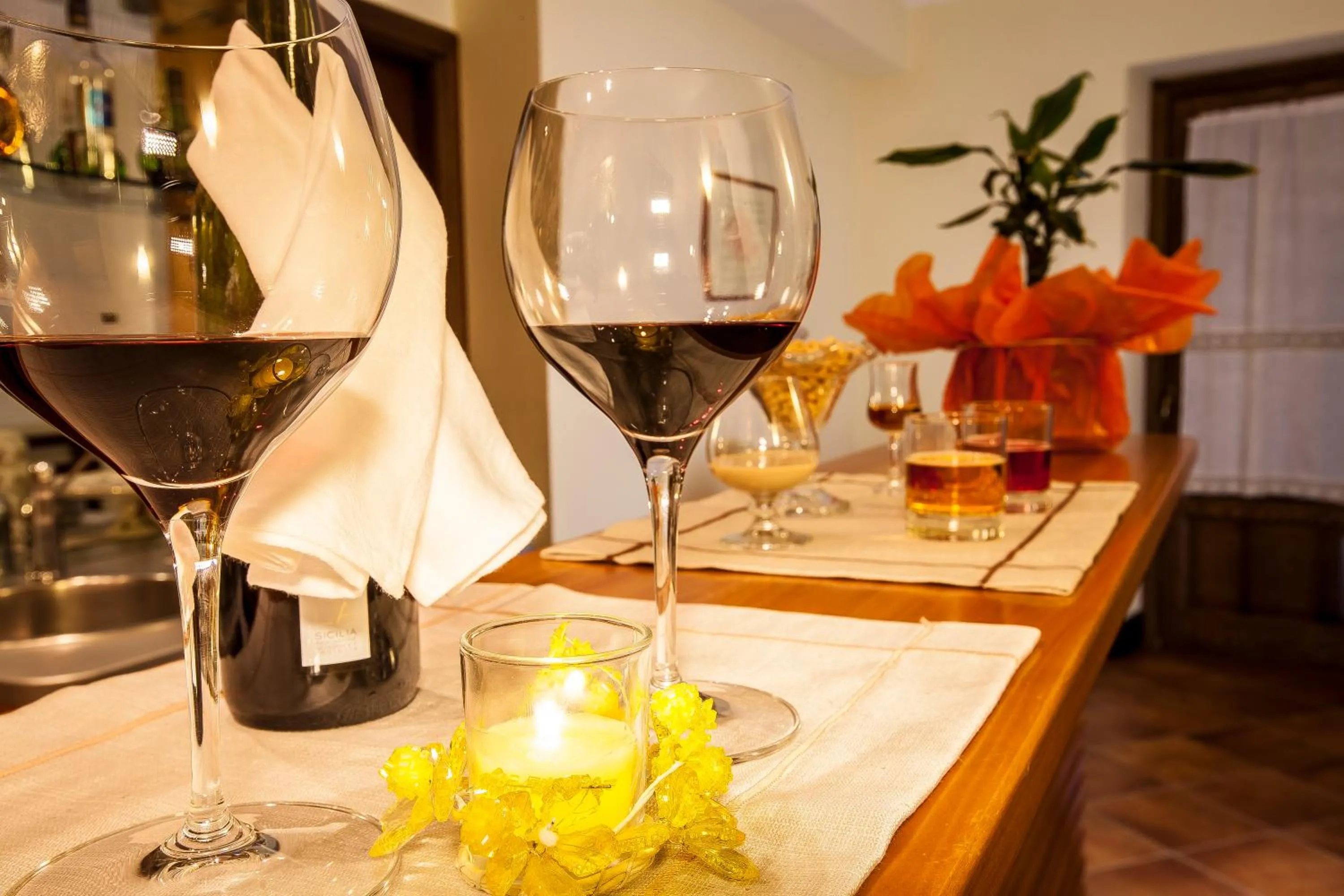 Lounge or bar in Hotel Residenza Petra