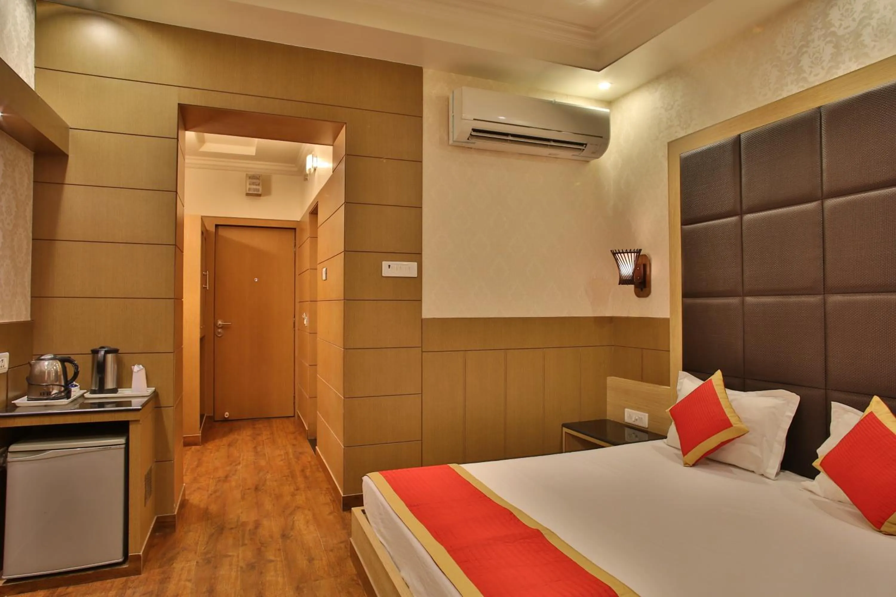 Bed in Hotel The Grand Chandiram