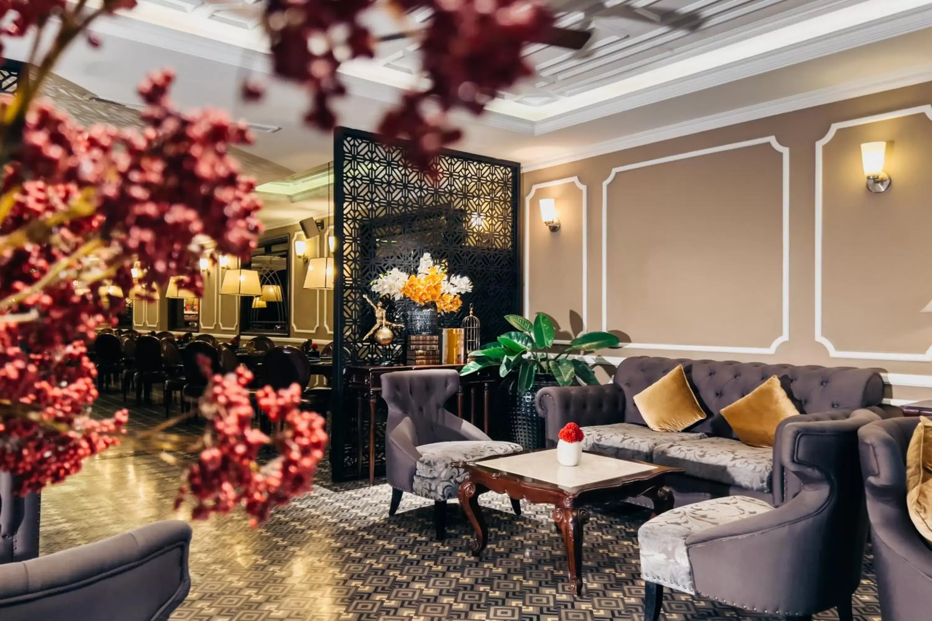 Lobby or reception in Hanoi La Siesta Hotel & Spa