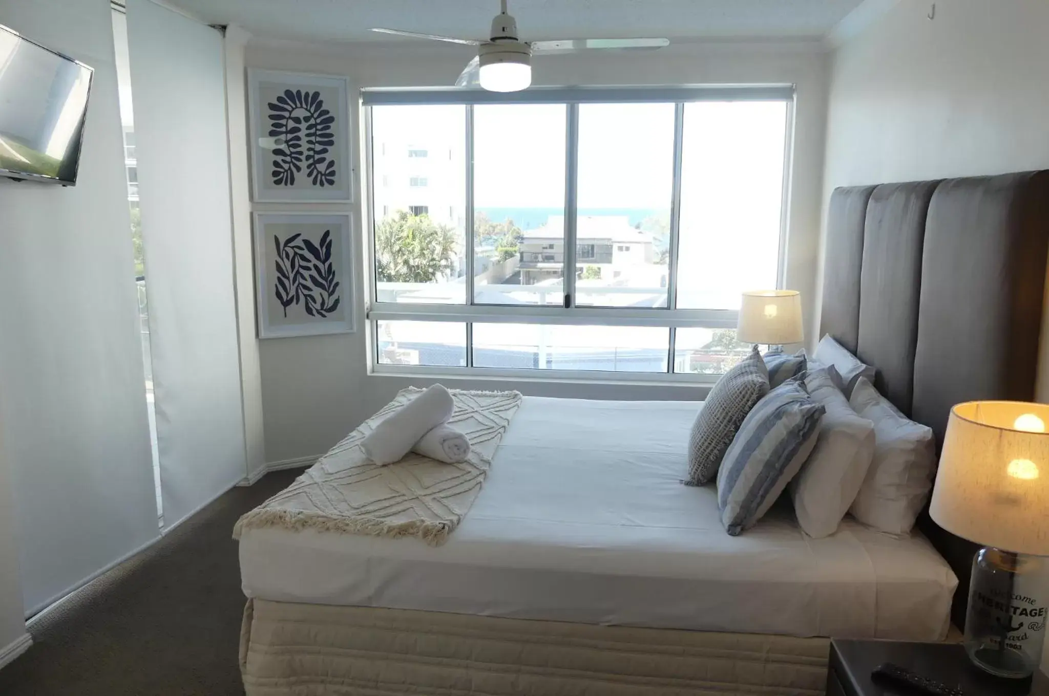 Bed in Bargara Blue Resort