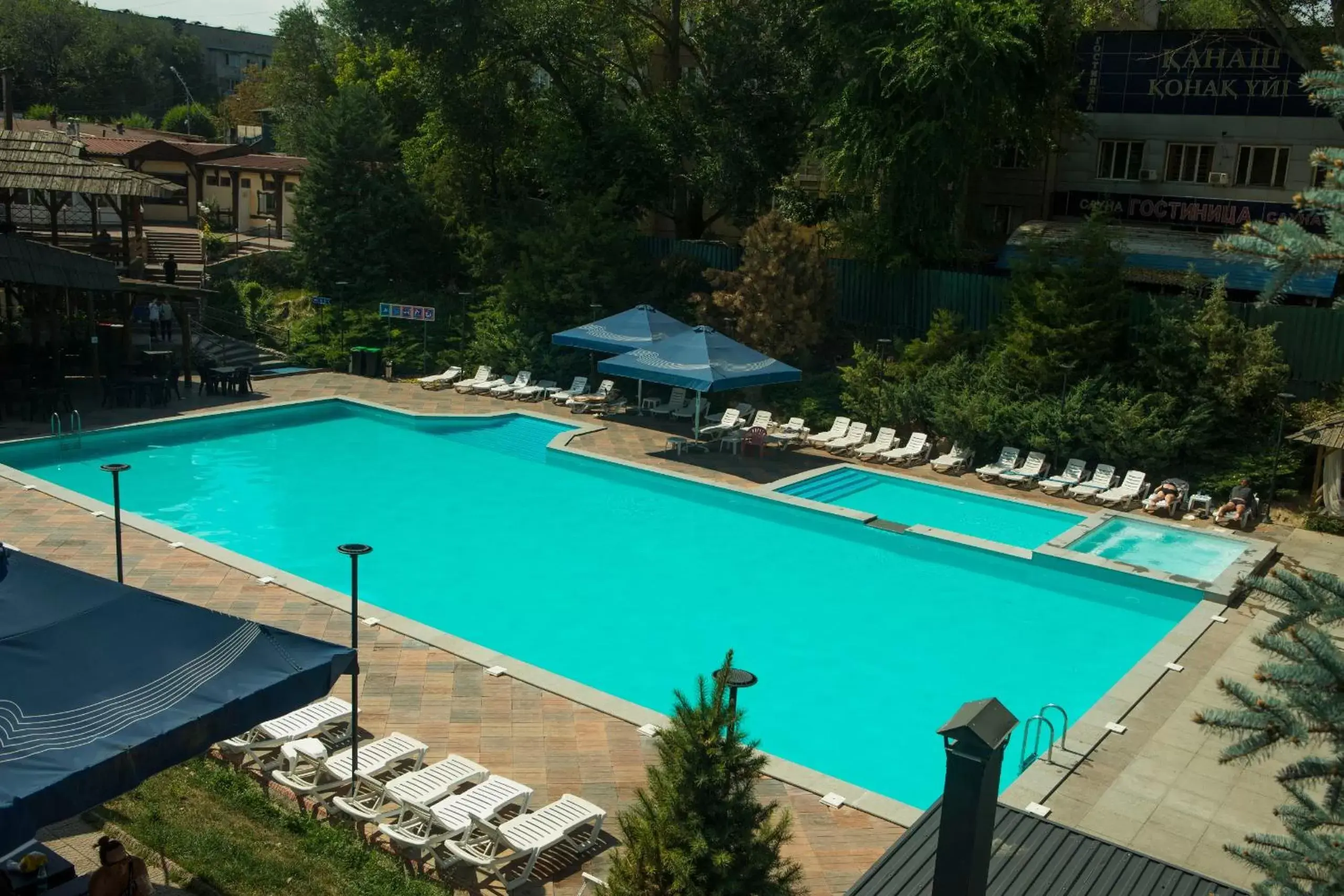 Pool View in Saraishyq Hotel