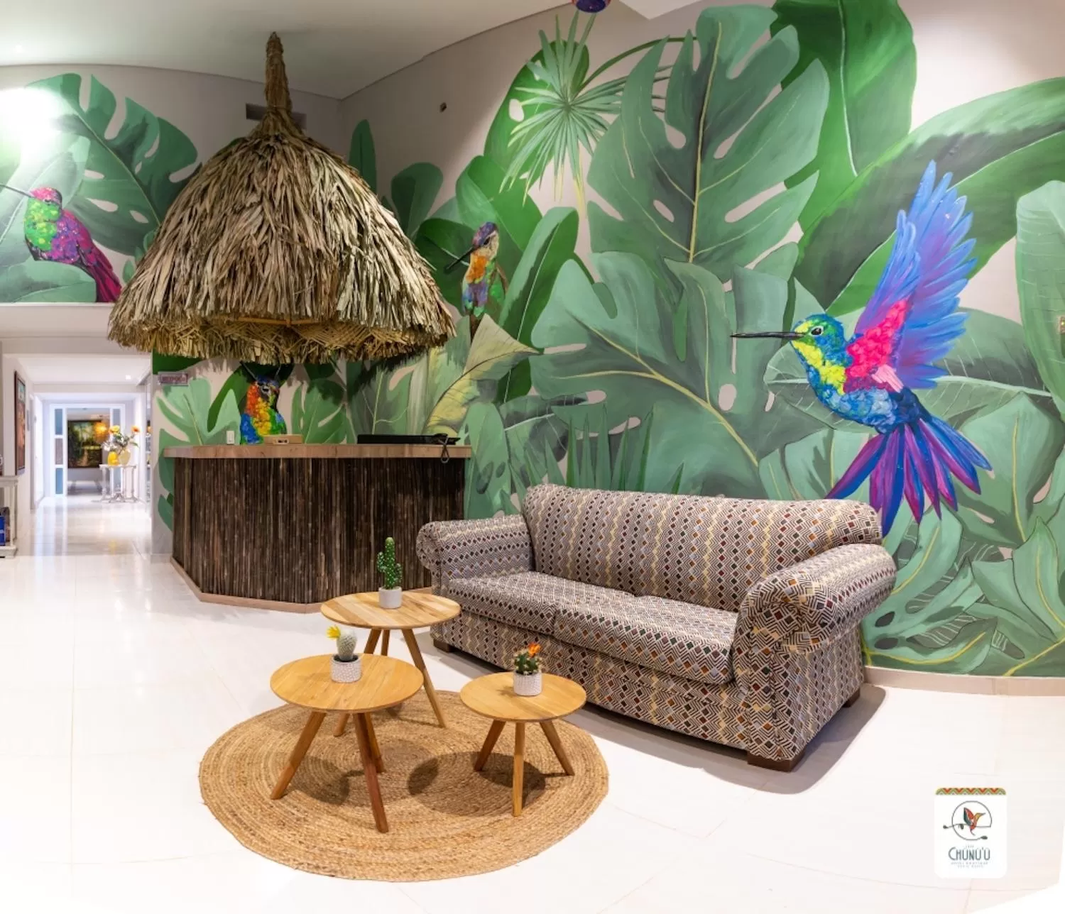 Living room in Hotel Boutique Casa chunuu Santa Marta