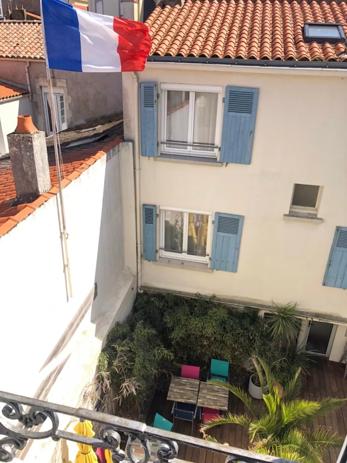 Patio in Maison Richet