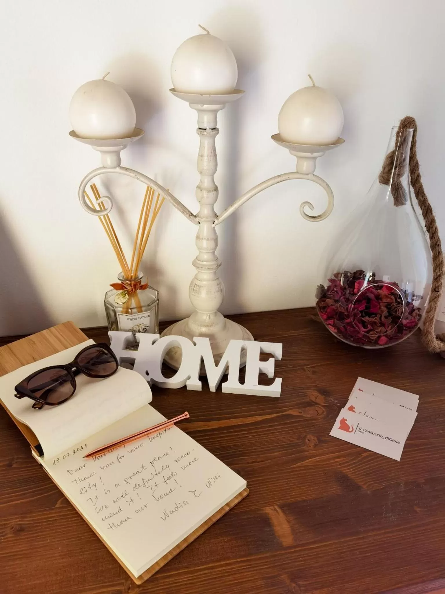 Decorative detail in Il Cantuccio di Gioia