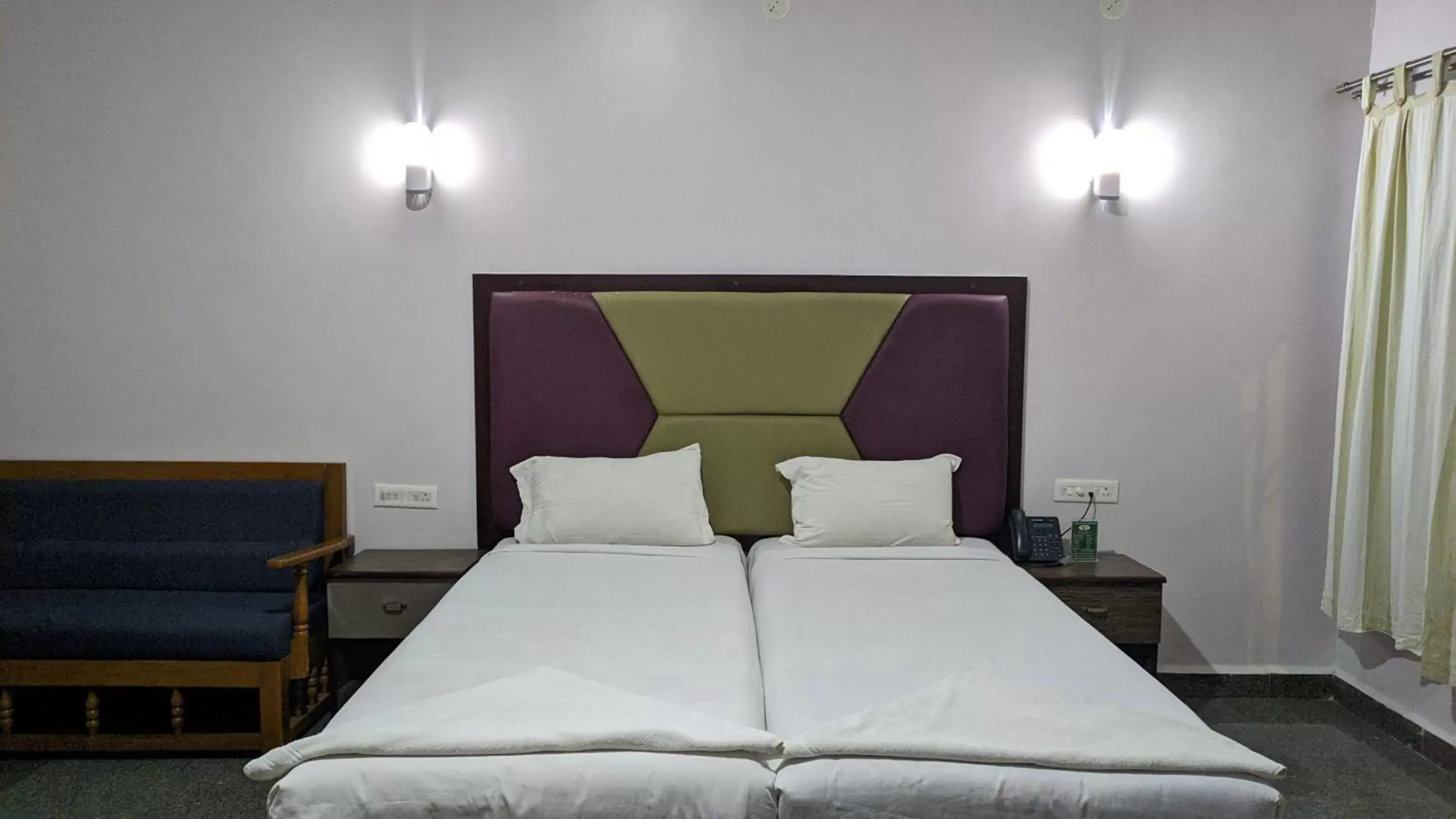 Bedroom, Bed in Kanthi Resorts Badami