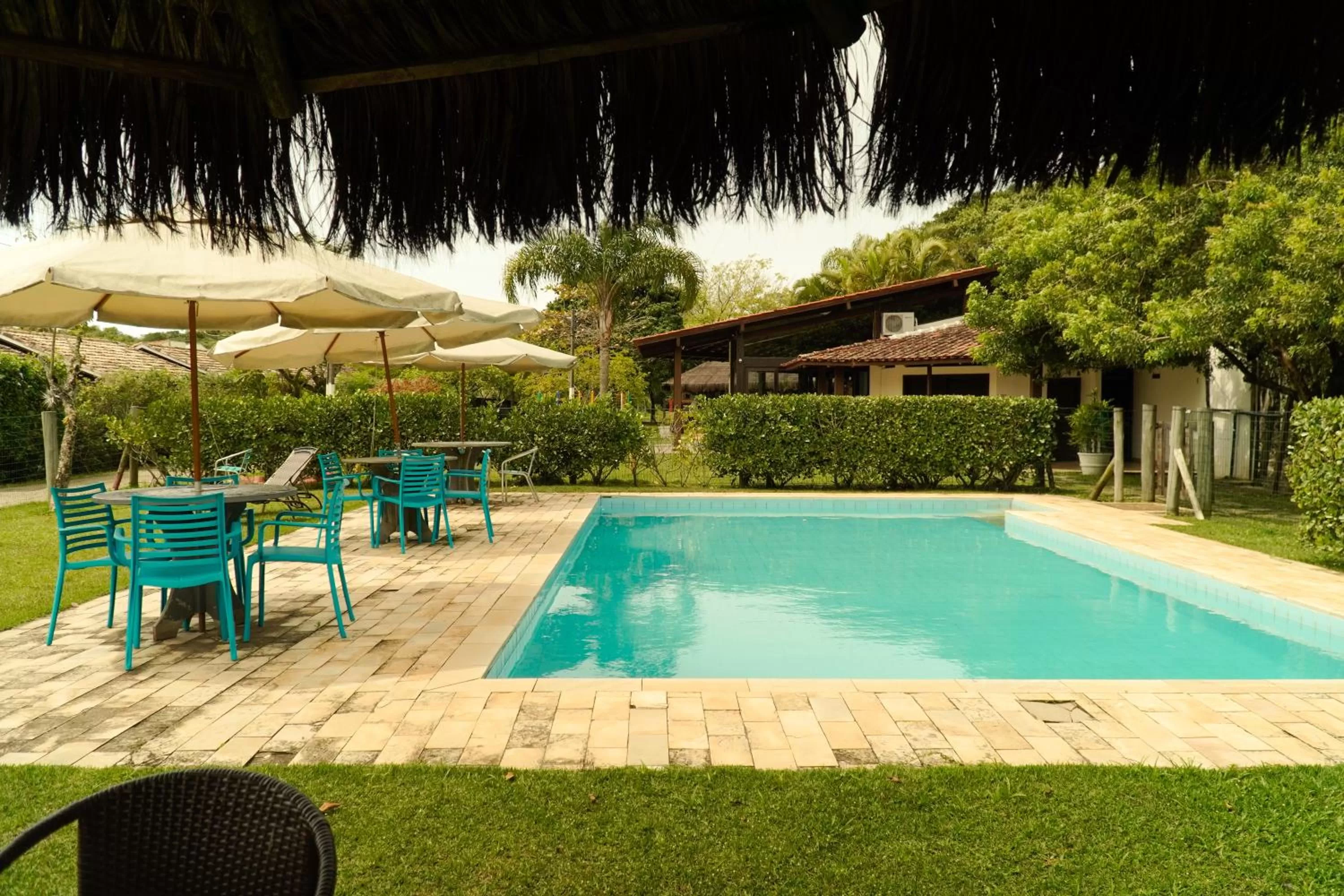 Swimming pool in Pousada Dunasol Floripa