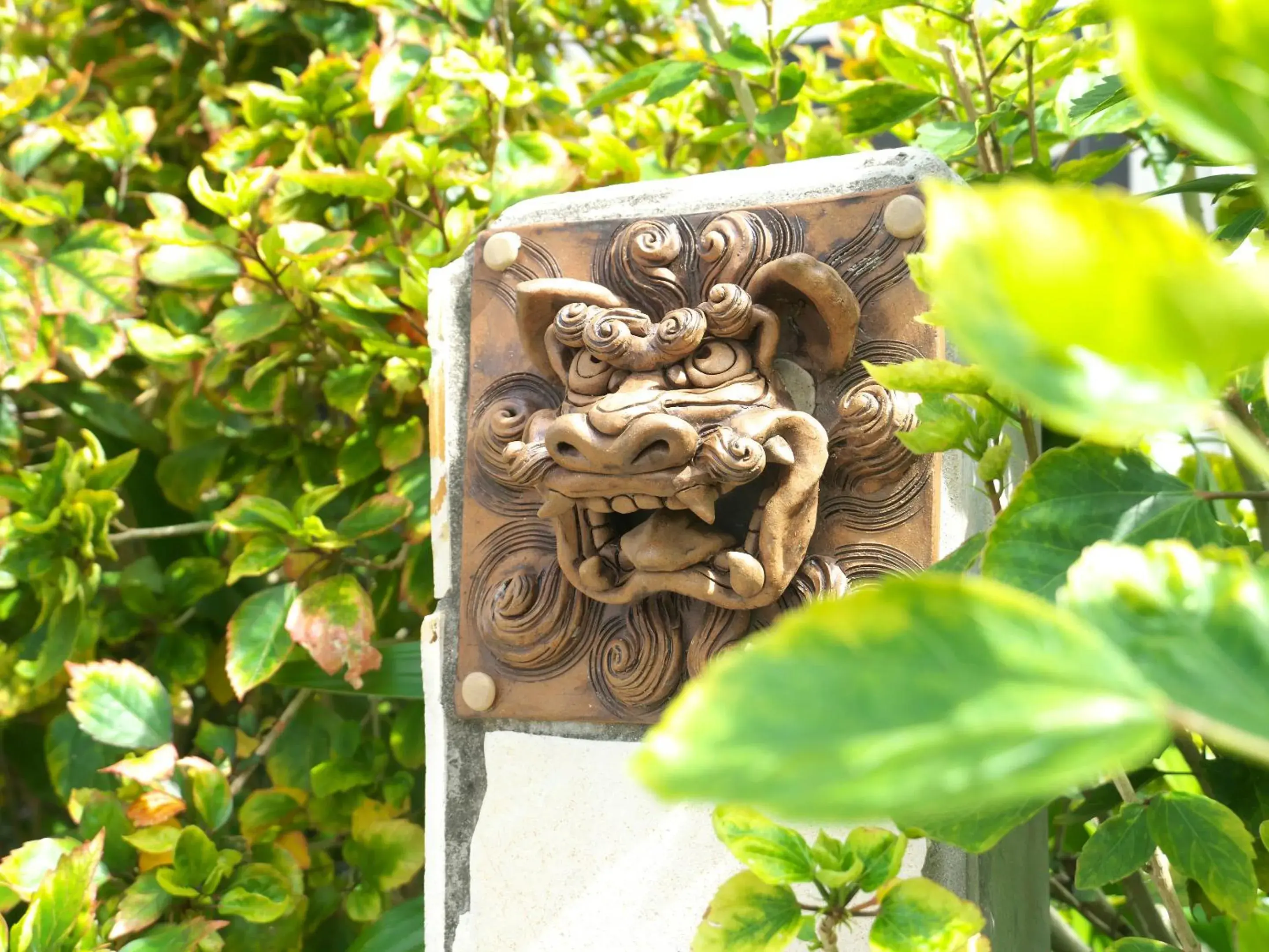 Decorative detail in Cozy Stay in Naha