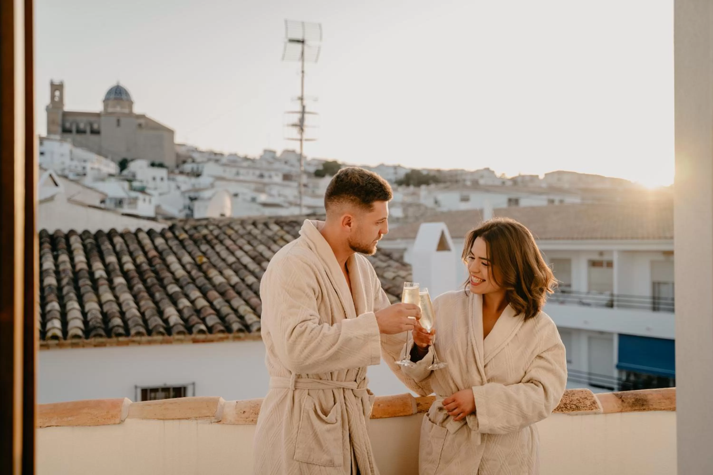 Balcony/Terrace in Hotel Abaco Altea