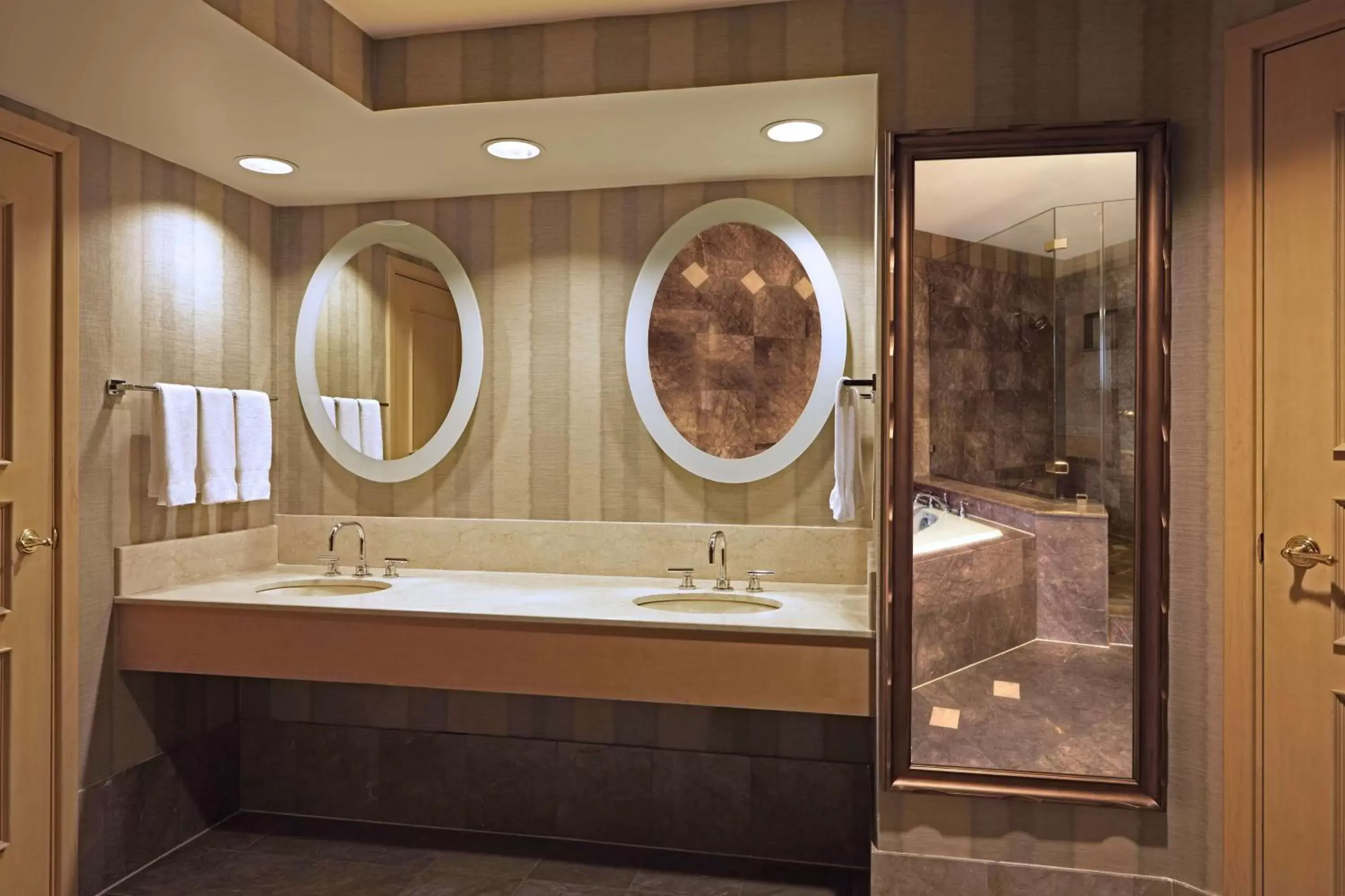 Bathroom in Hilton Houston Westchase