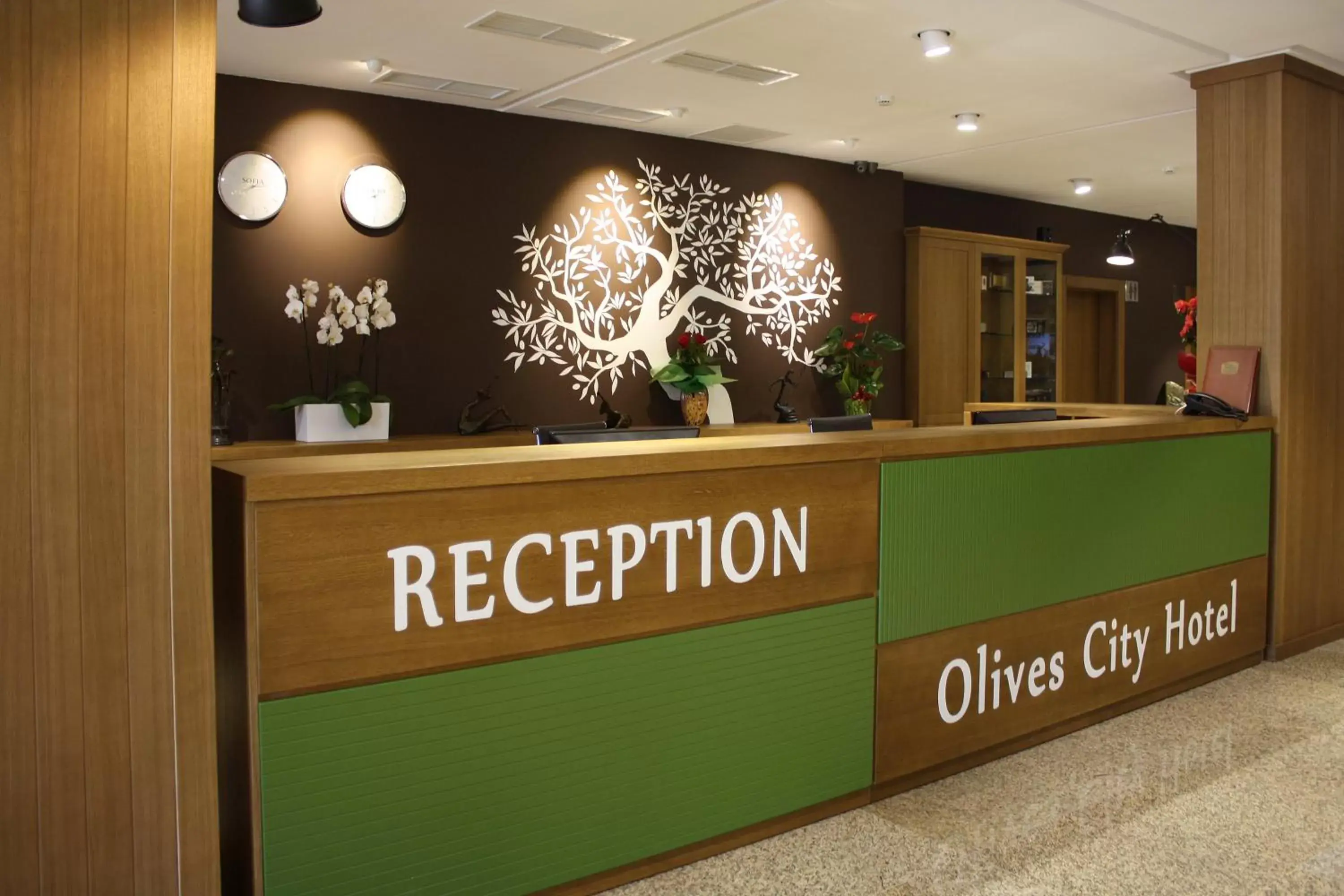 Lobby or reception, Lobby/Reception in Olives City Hotel - Free Parking