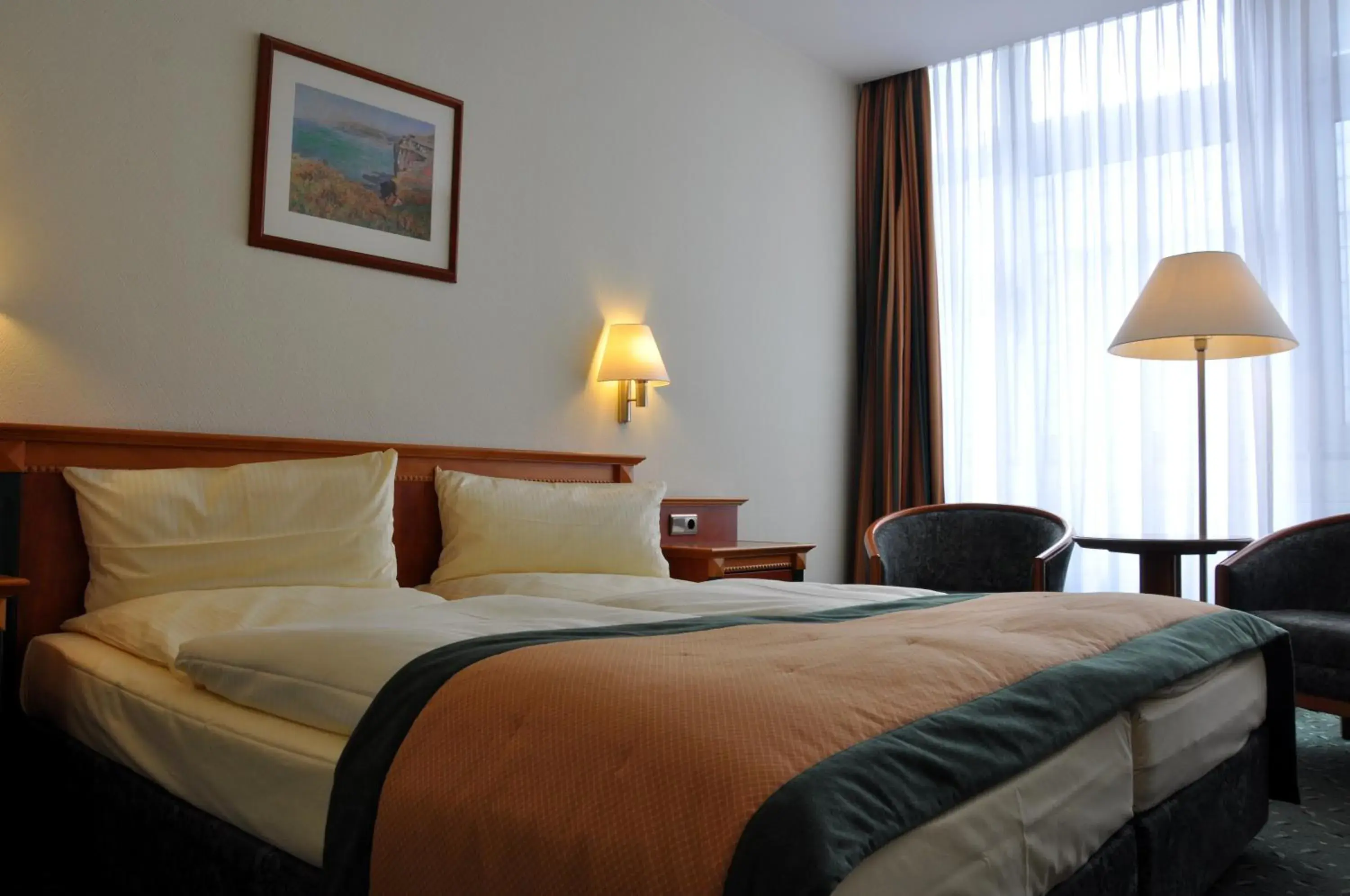 Bed in Hotel Steglitz International