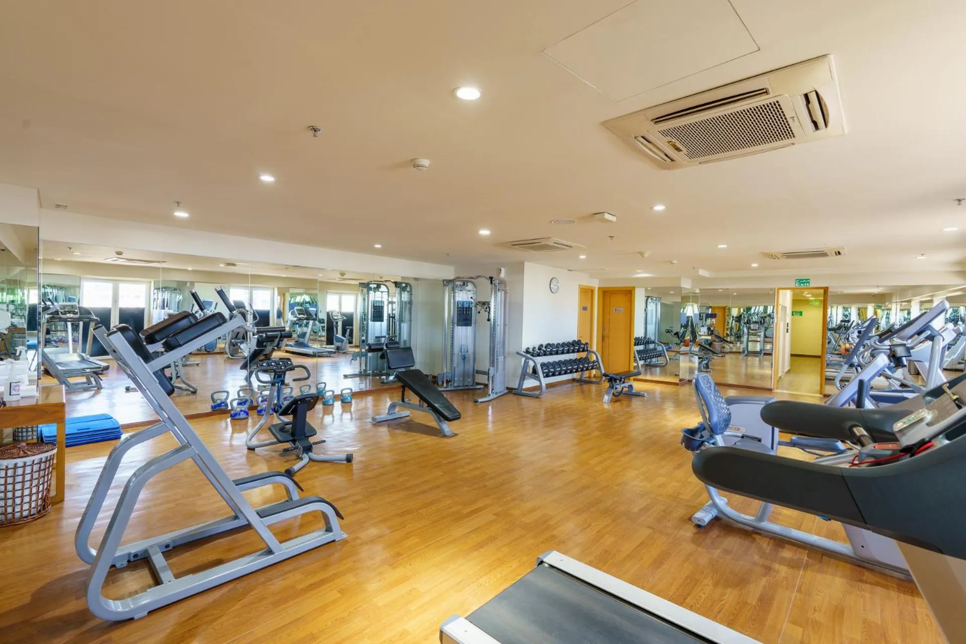 Fitness centre/facilities in Levatio Suites Muscat, a member of Radisson Individuals