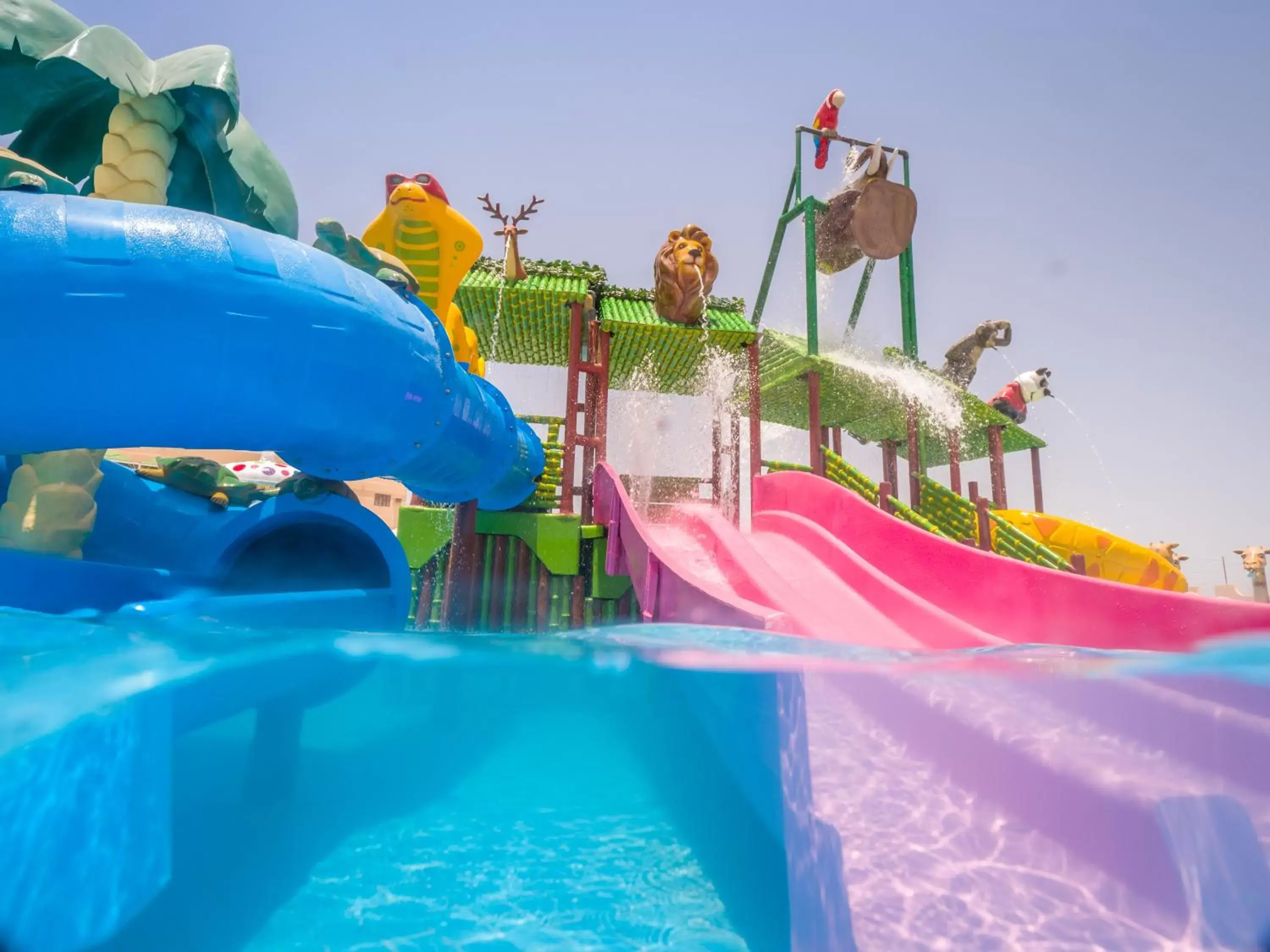 Aqua park, Water Park in Sunny Days Palma De Mirette Resort & Spa