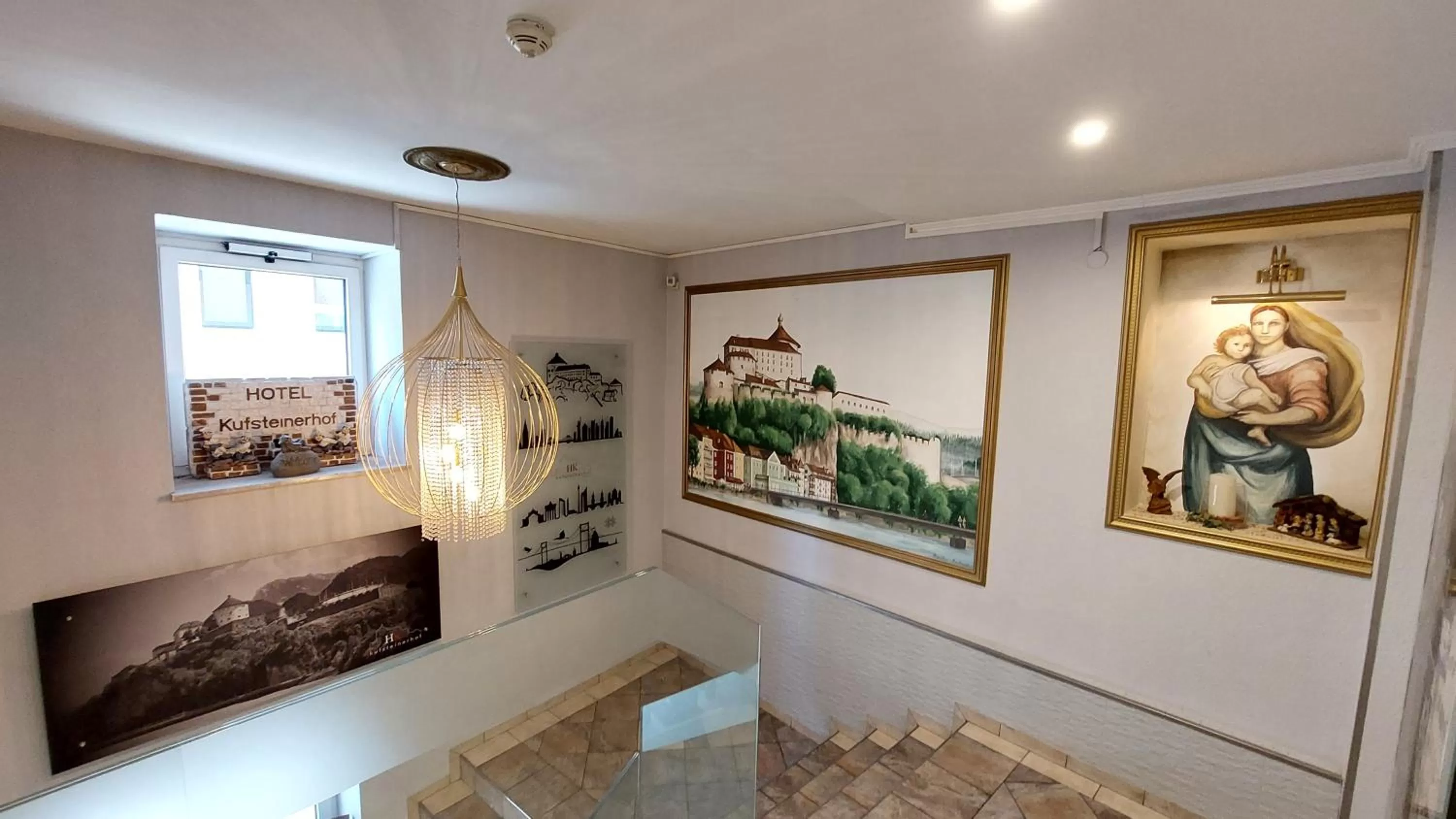 Decorative detail in Hotel Kufsteinerhof