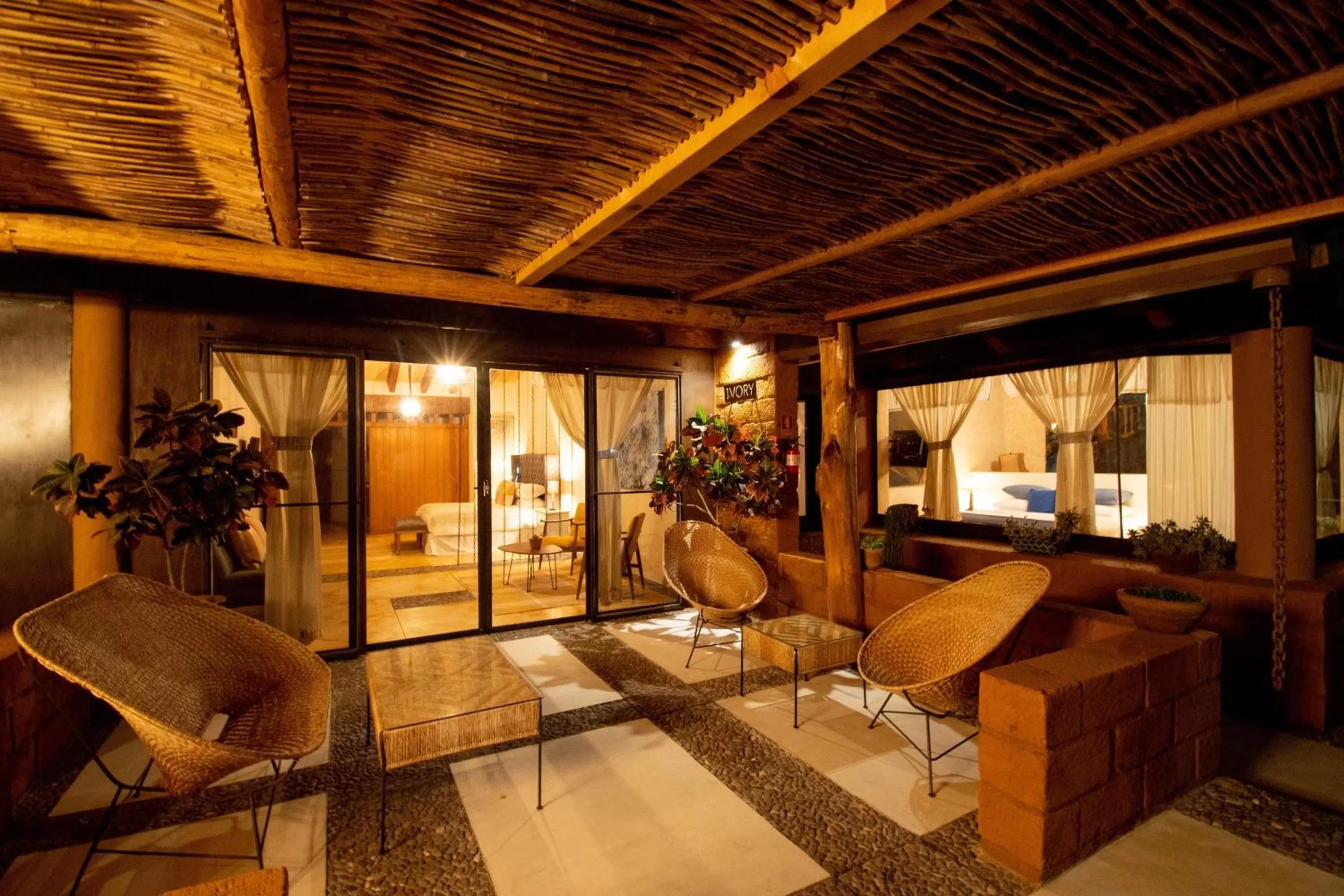 Seating area in Quinta Ascensión Hotel Boutique Only Adults