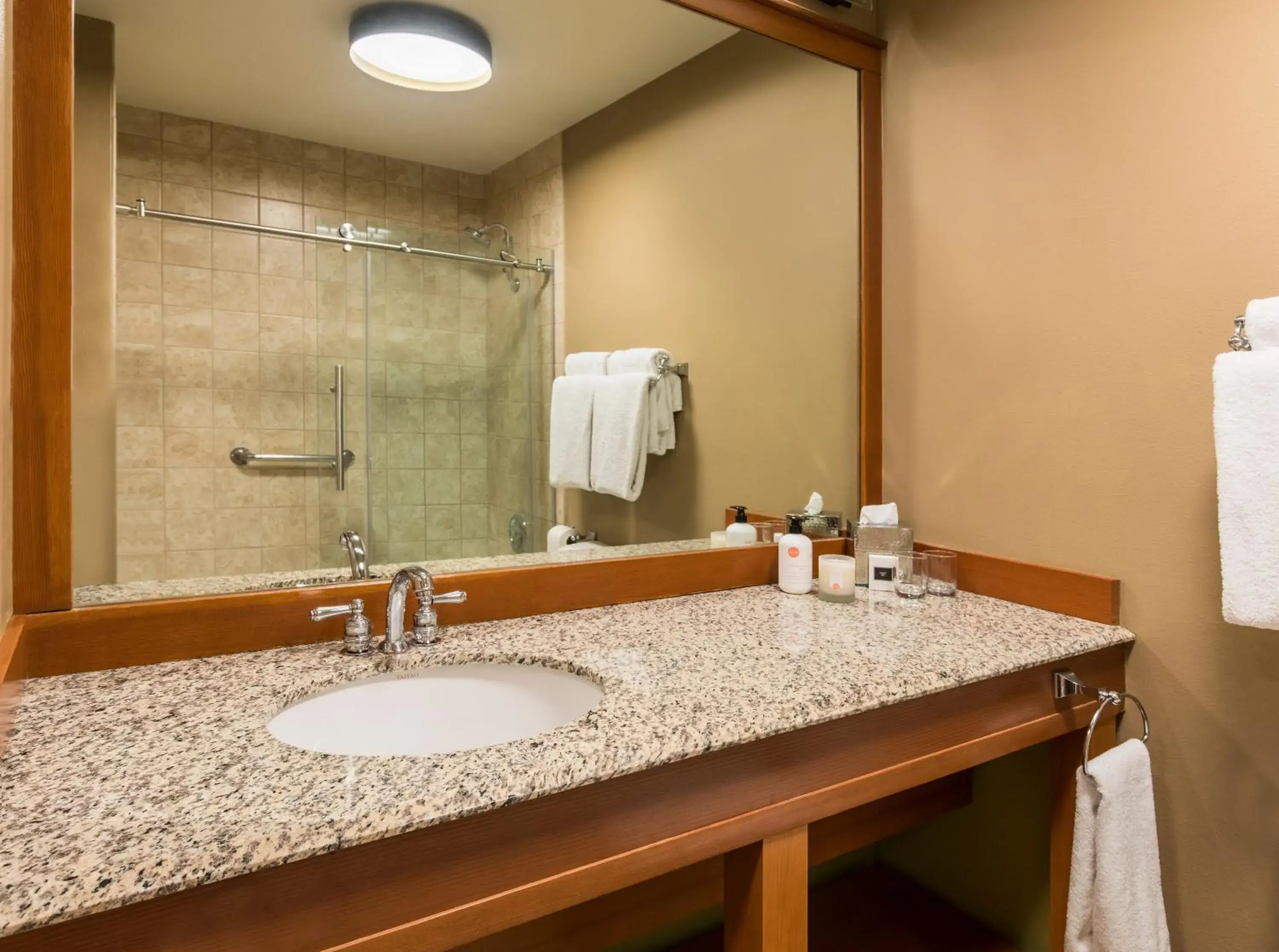 Bathroom in Skamania Lodge