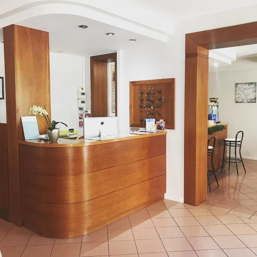 Lobby/Reception in Hotel Losanna