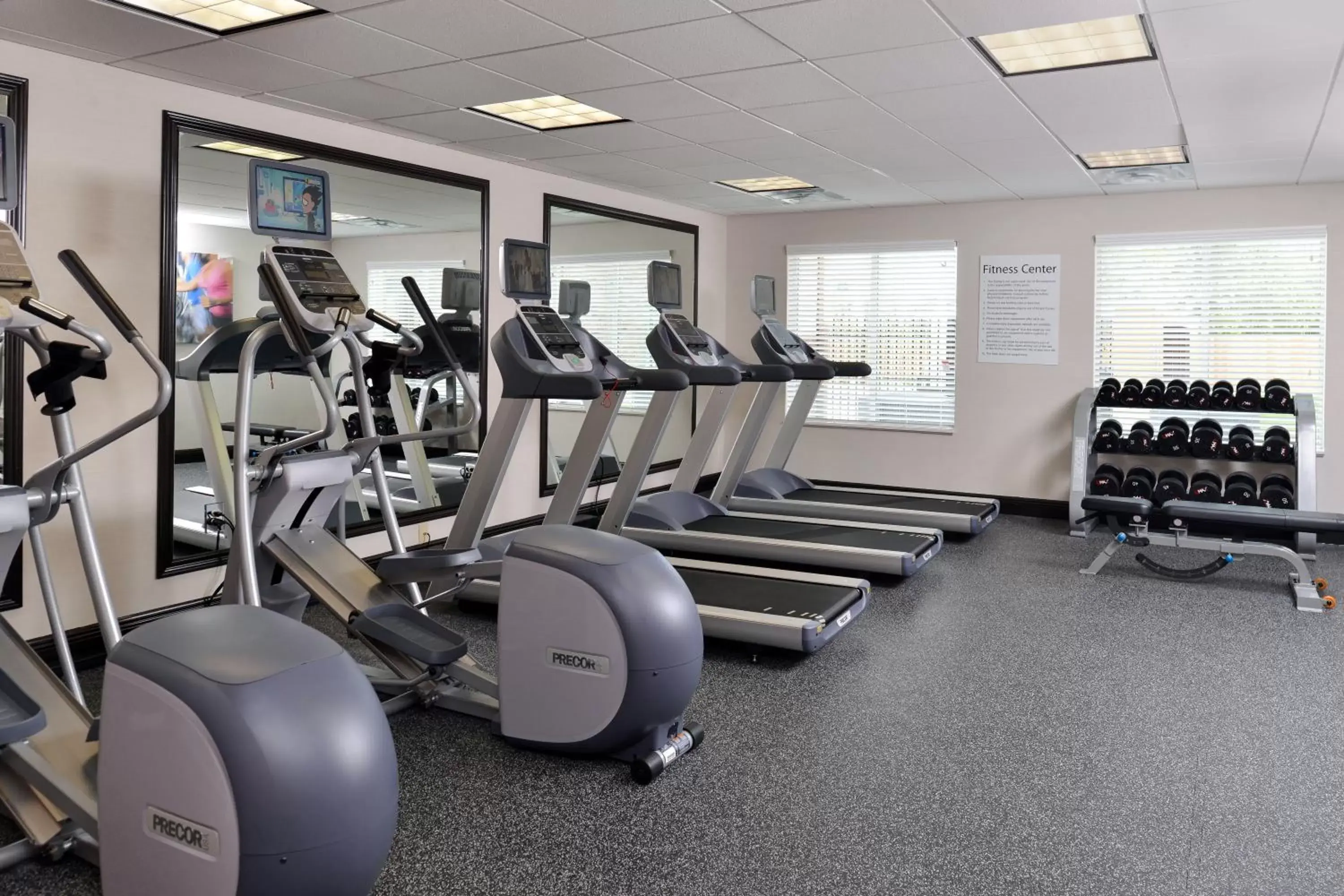 Fitness centre/facilities, Fitness Center/Facilities in Holiday Inn Express Tomball, an IHG Hotel