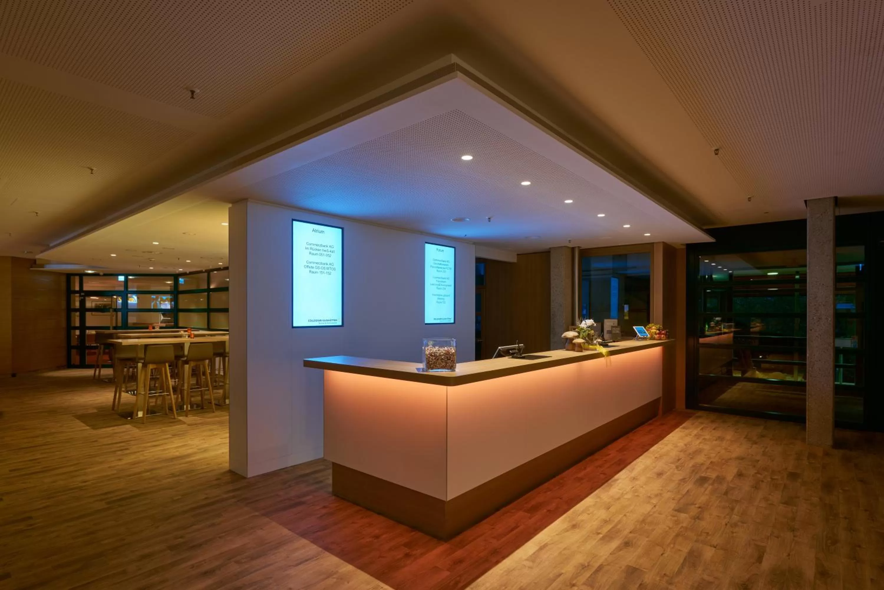 Lobby or reception in Collegium Glashütten