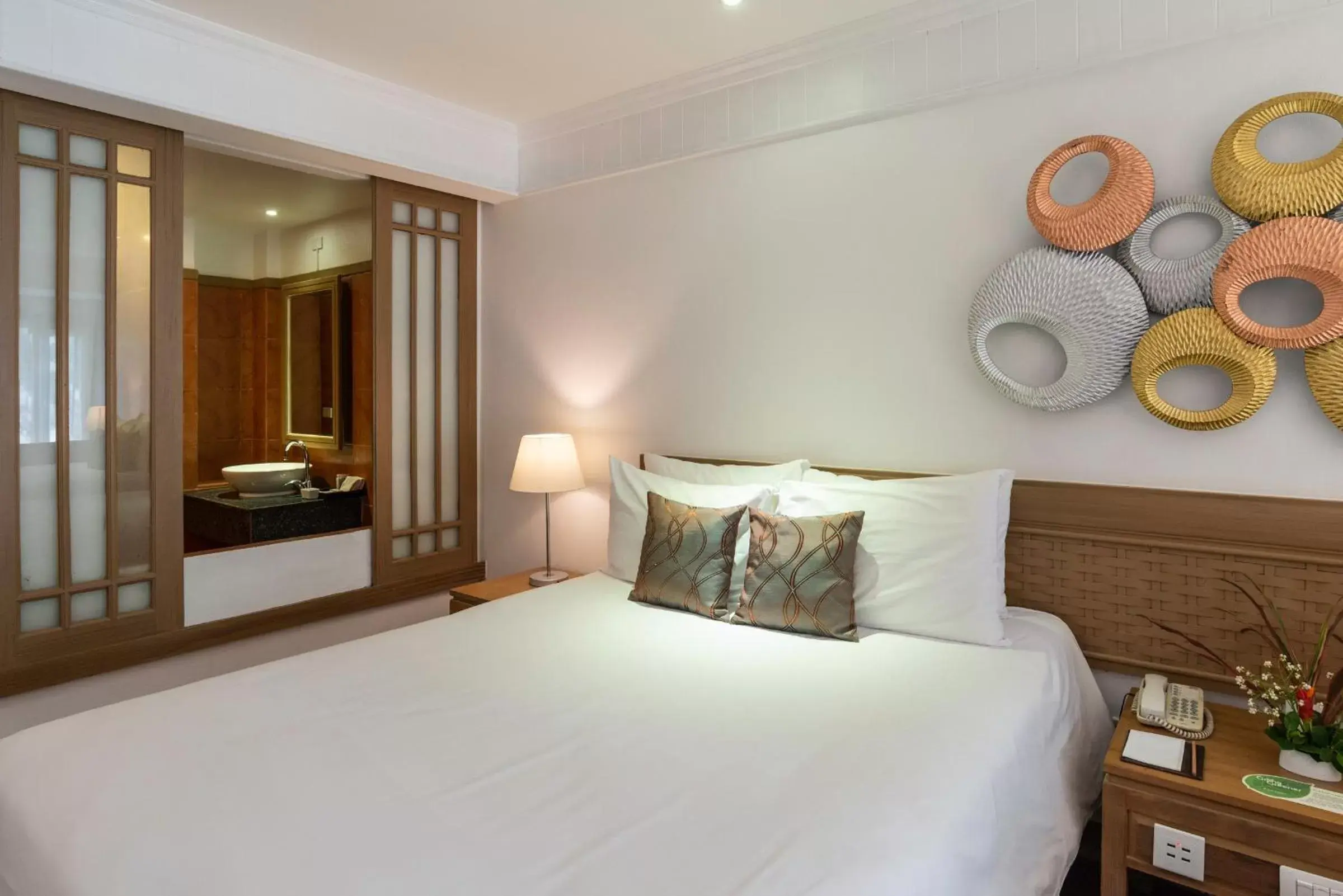 Bed in Seaview Resort Khao Lak - SHA Plus