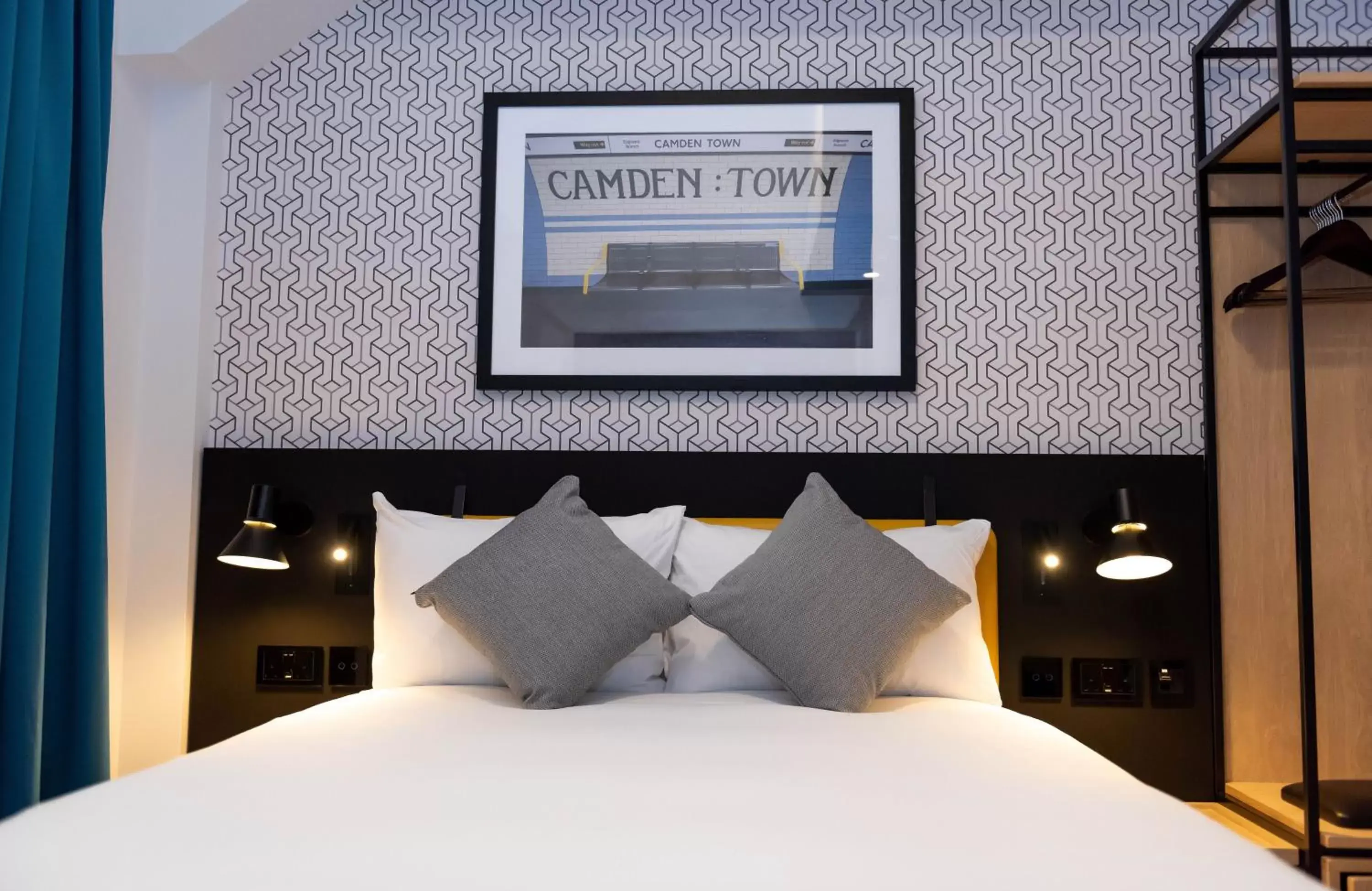 Bed in The Wesley Camden Town