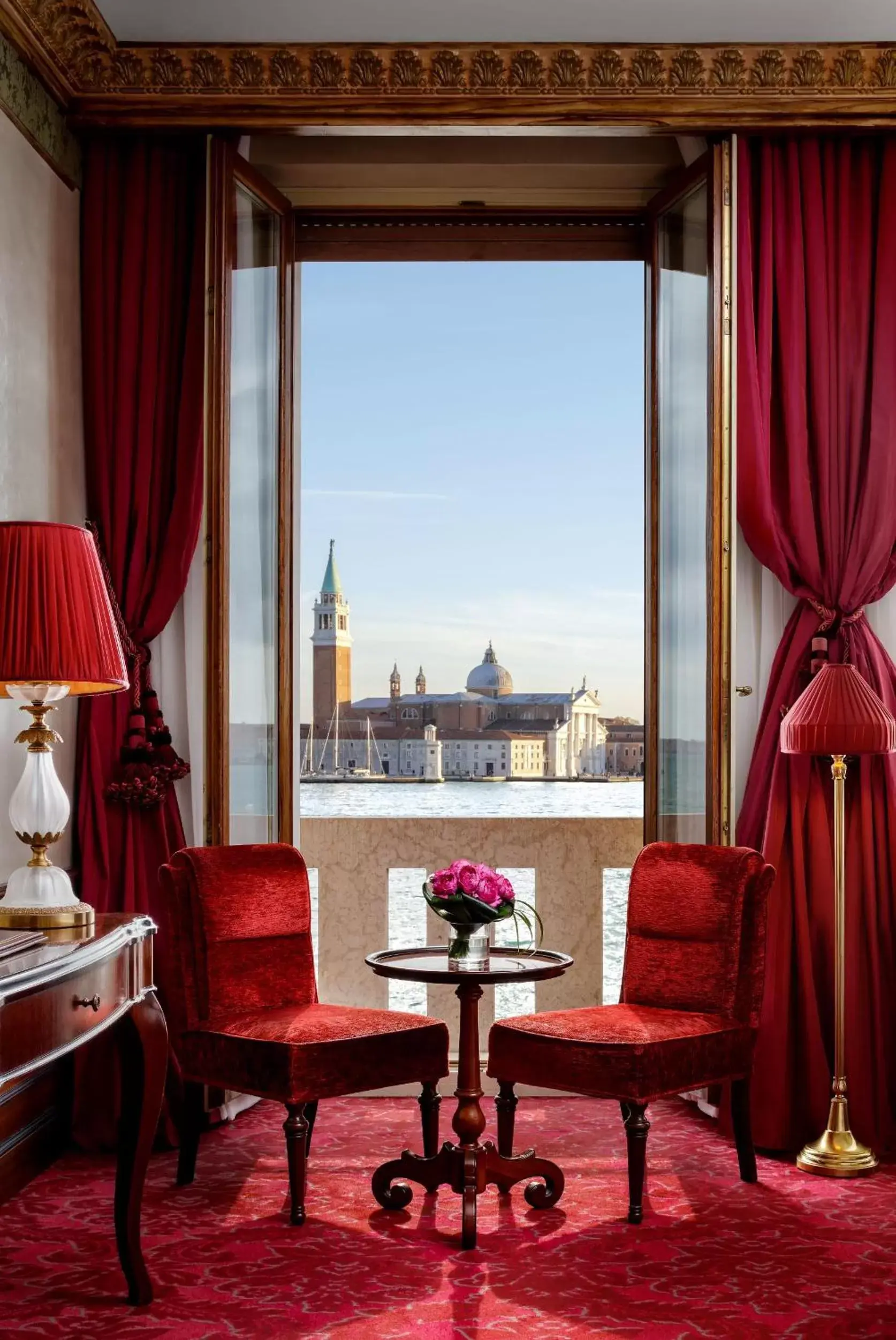 View (from property/room), Seating Area in Hotel Danieli, Venice