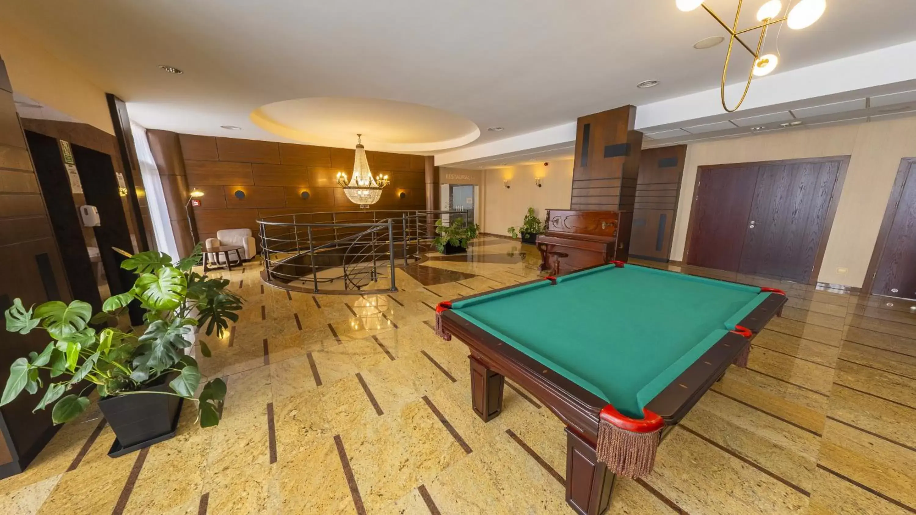 Billiard, Billiards in Hotel Leda Spa - Adults Only