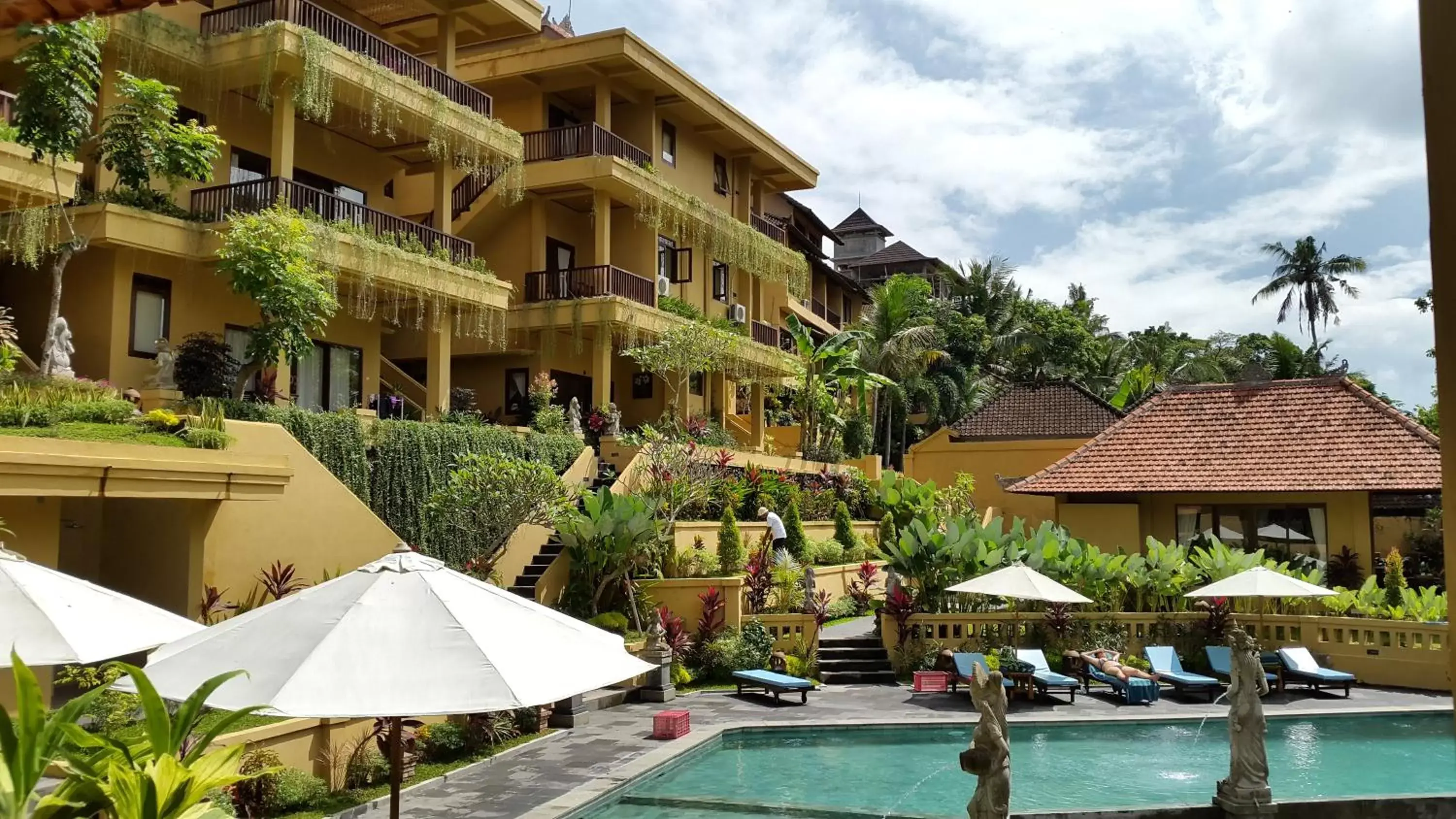 Property building in Sri Aksata Ubud Resort by Adyatma Hospitality