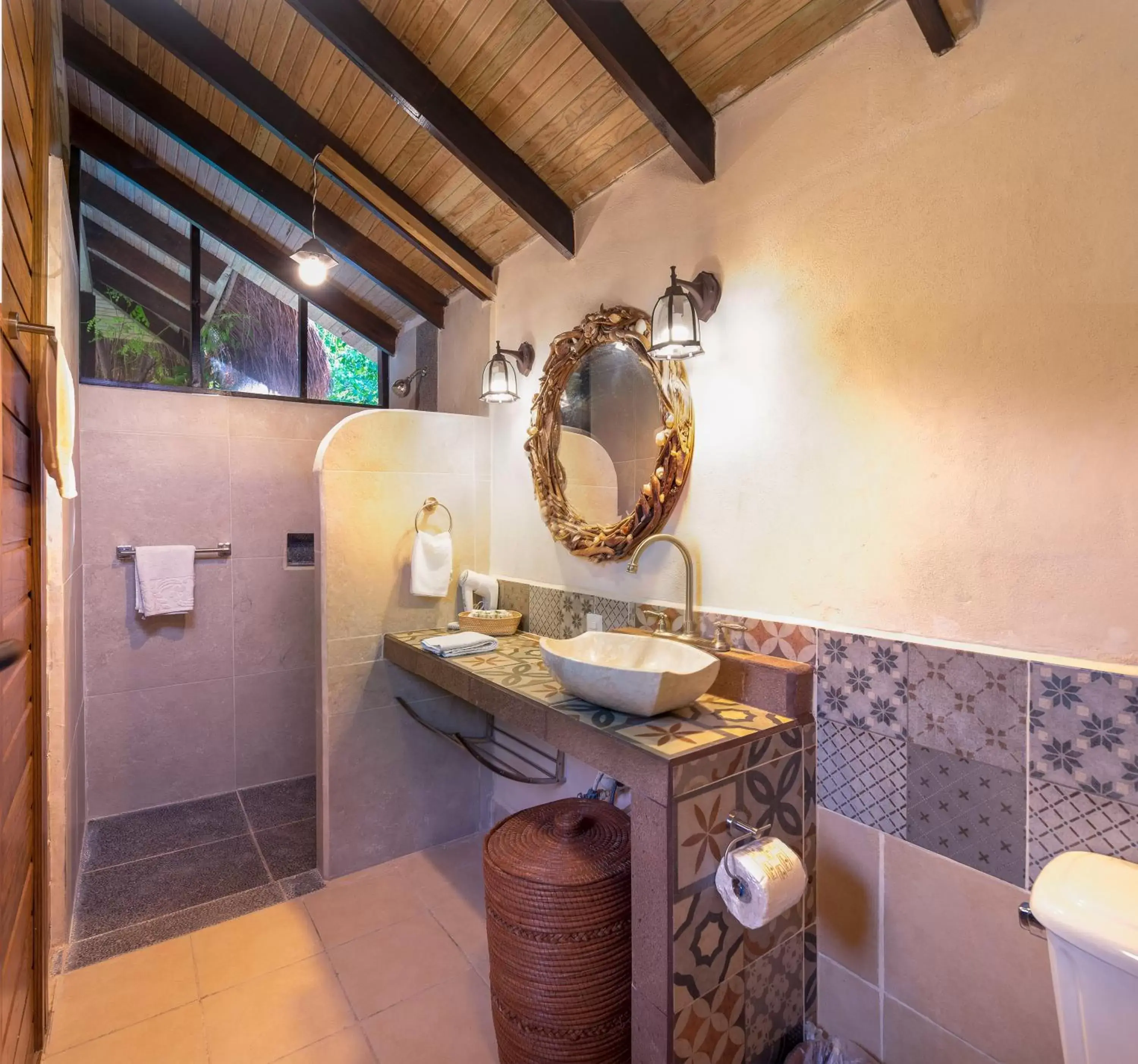 Bathroom in Villas El Encanto Cozumel