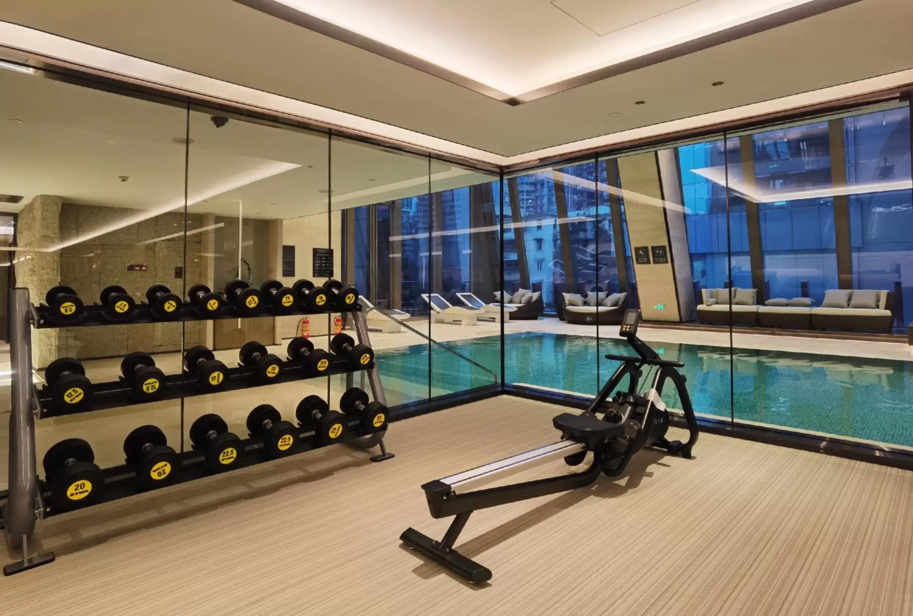 Fitness centre/facilities, Fitness Center/Facilities in Kempinski Residences Guangzhou