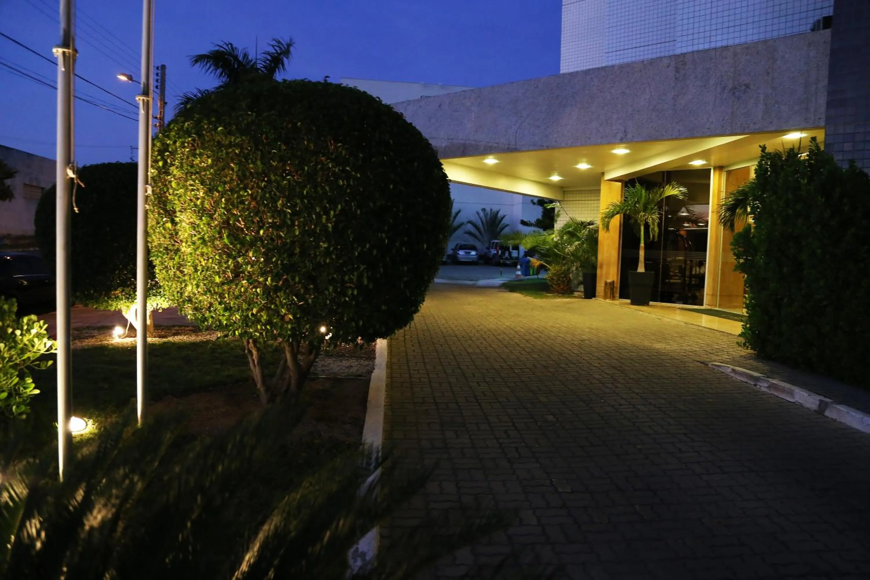 Facade/entrance in Garbos Trade Hotel
