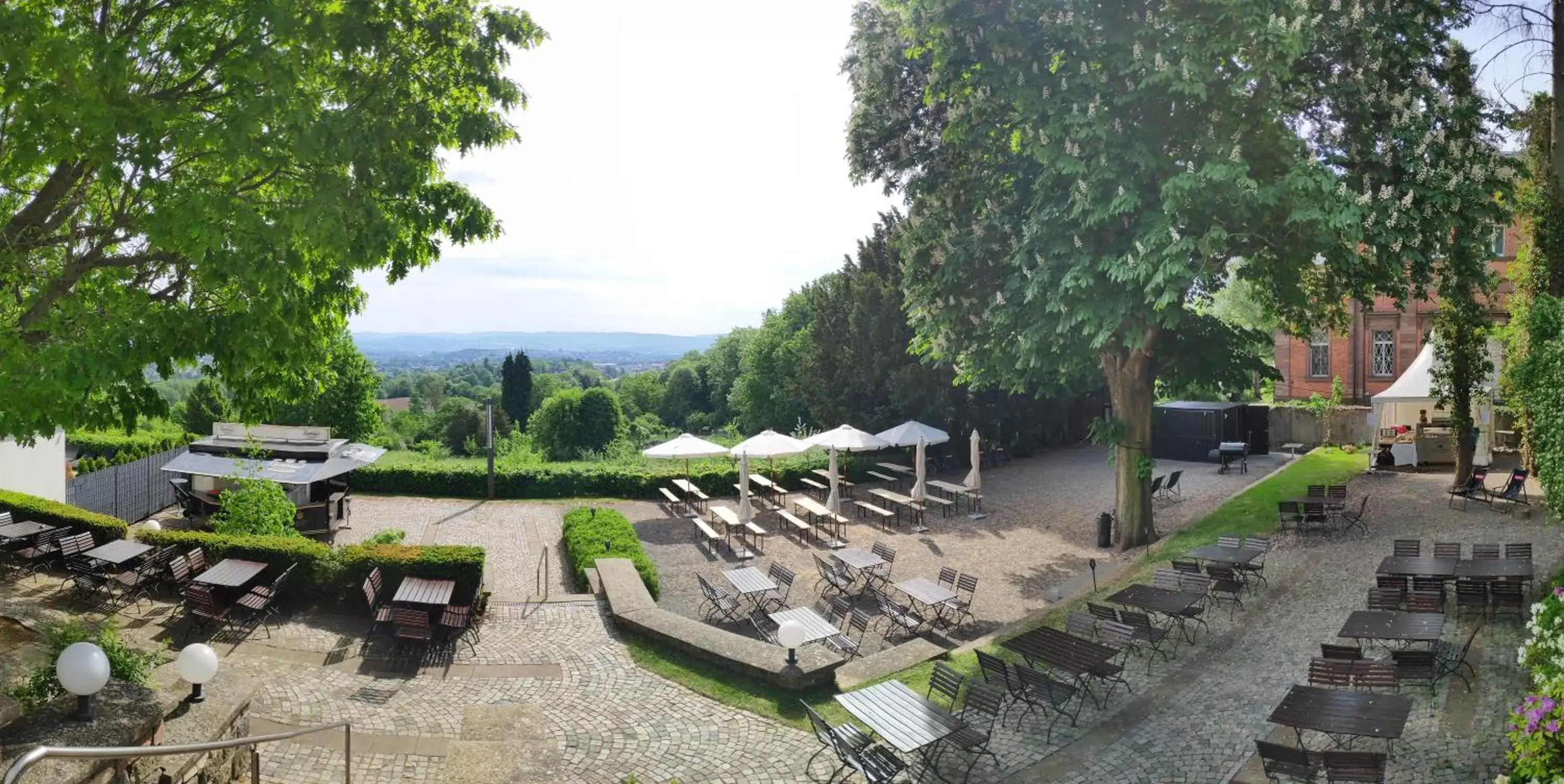 Garden in Schlosshotel Kassel