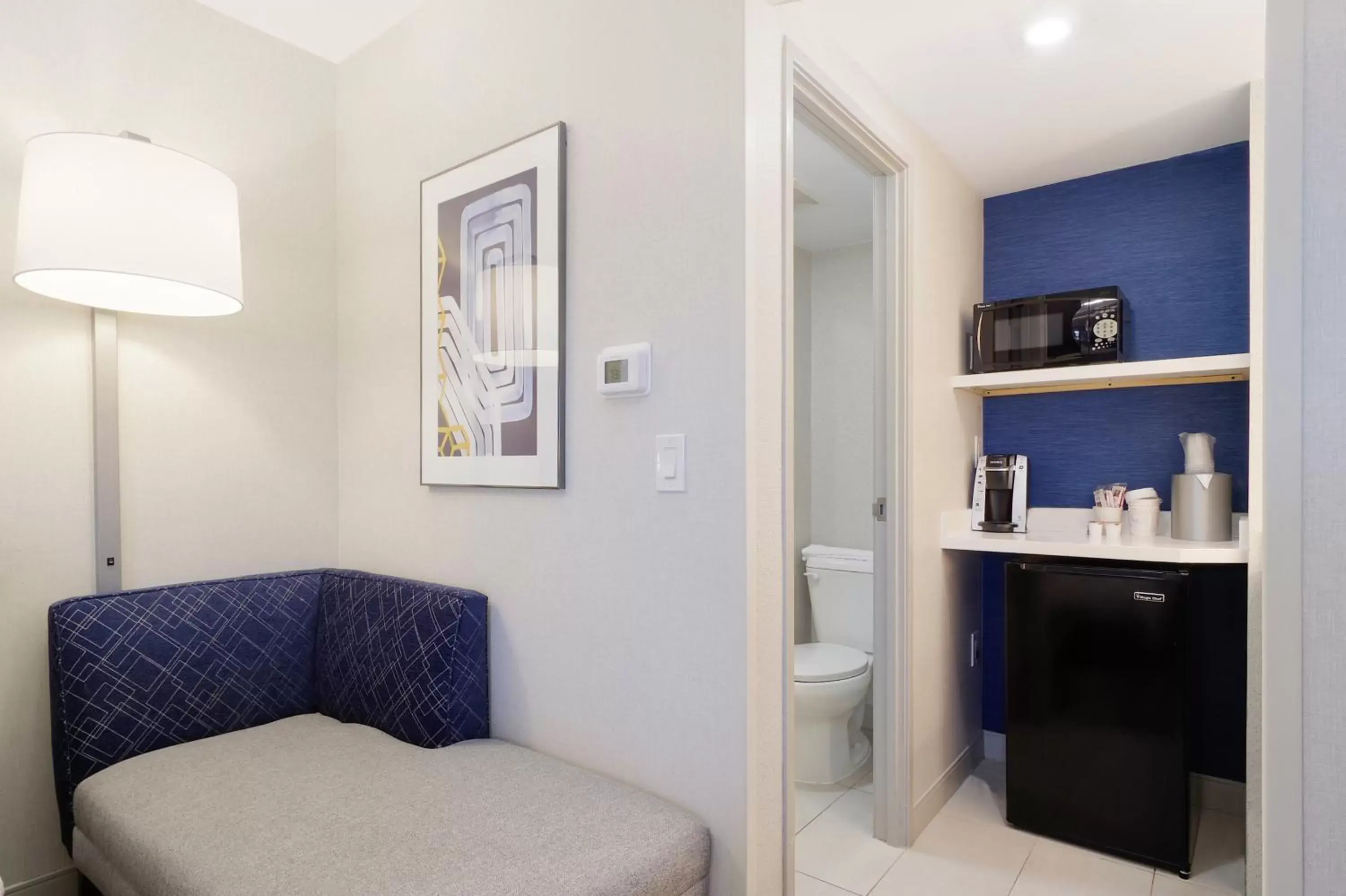 Bathroom, Seating Area in Holiday Inn Express & Suites Phoenix - Tempe, an IHG Hotel