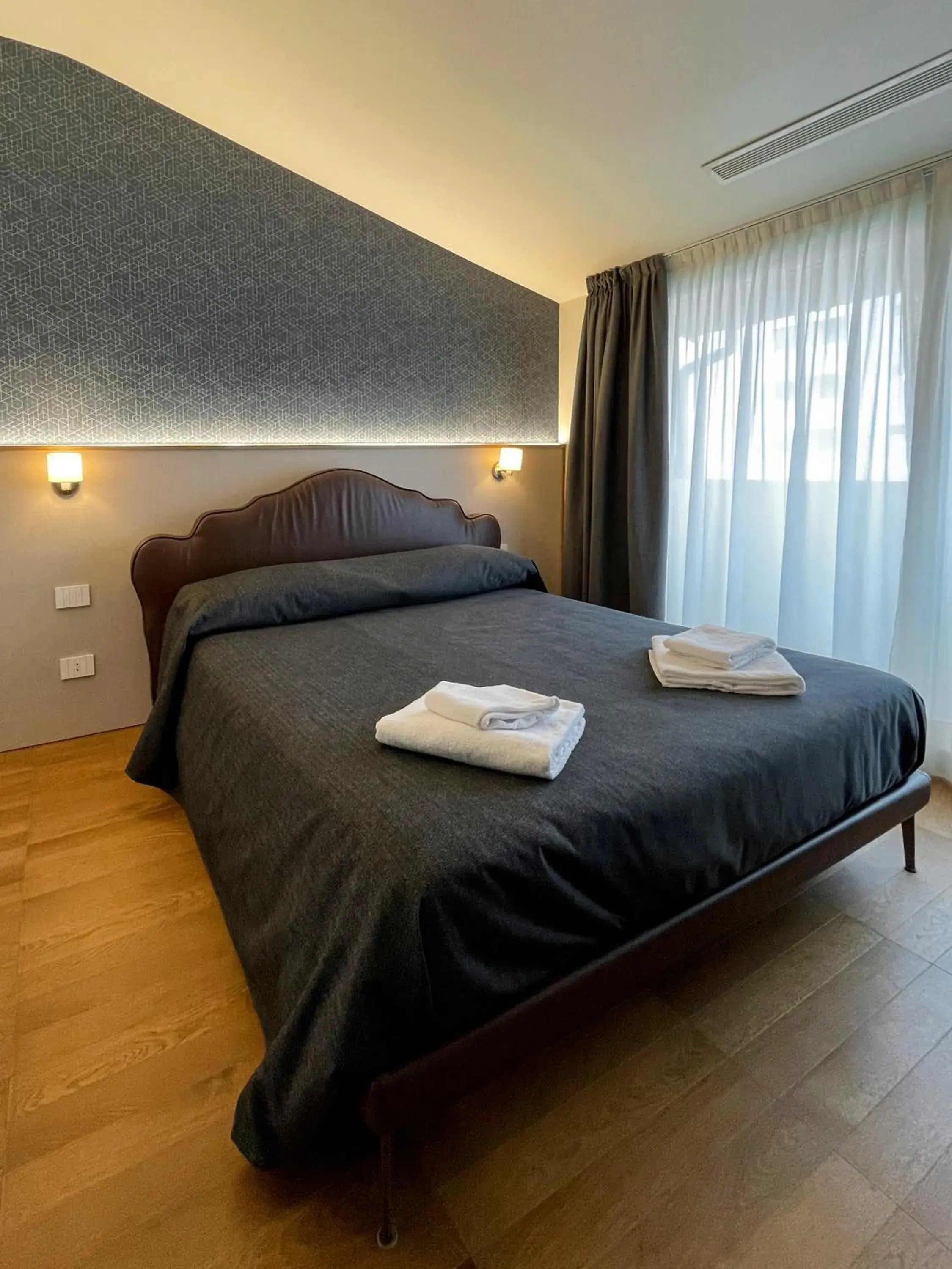 Bed in Villino Milano