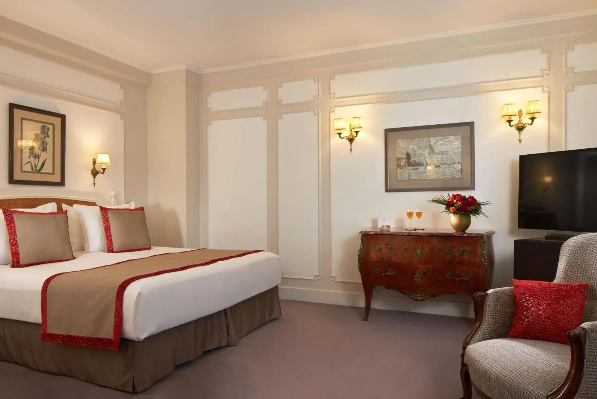 Bed in Villa & Hotel Majestic