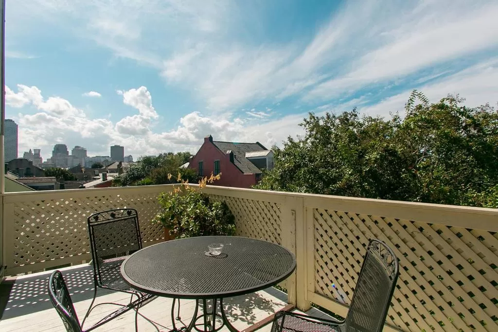 Balcony/Terrace in Lafitte Hotel & Bar
