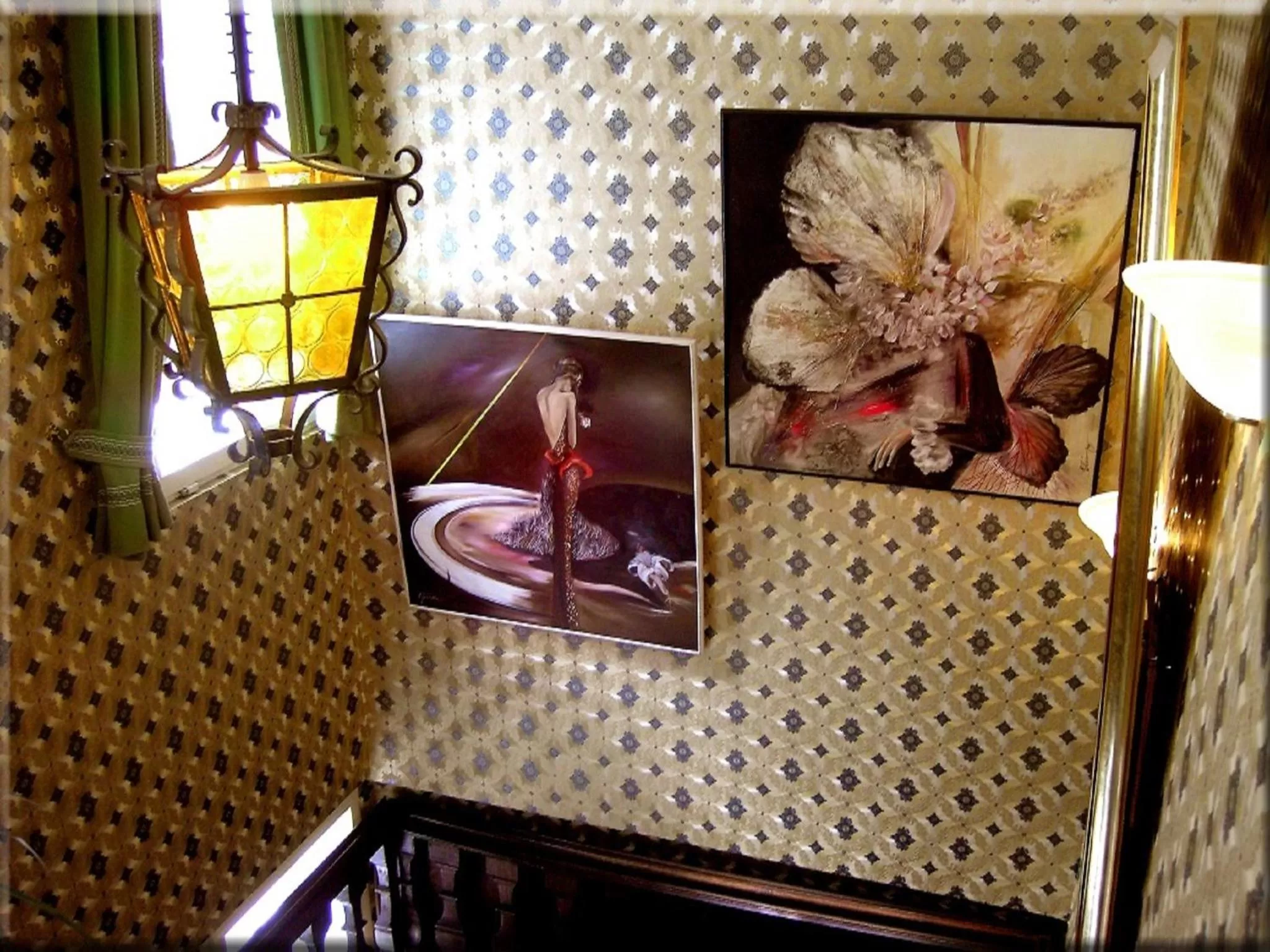 Decorative detail in Hotel Graf Rolshausen