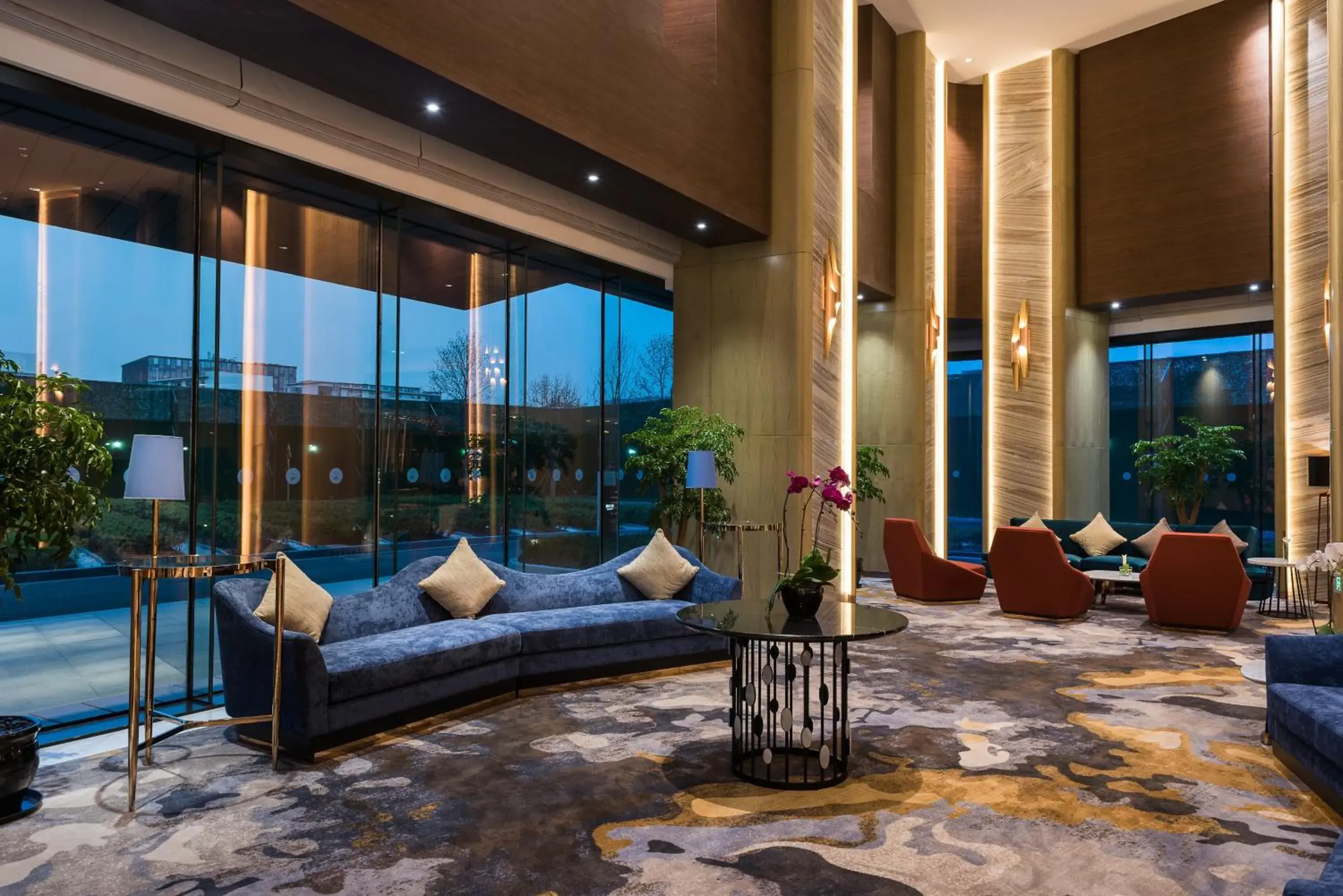 Lounge or bar in Novotel Shanghai Hongqiao