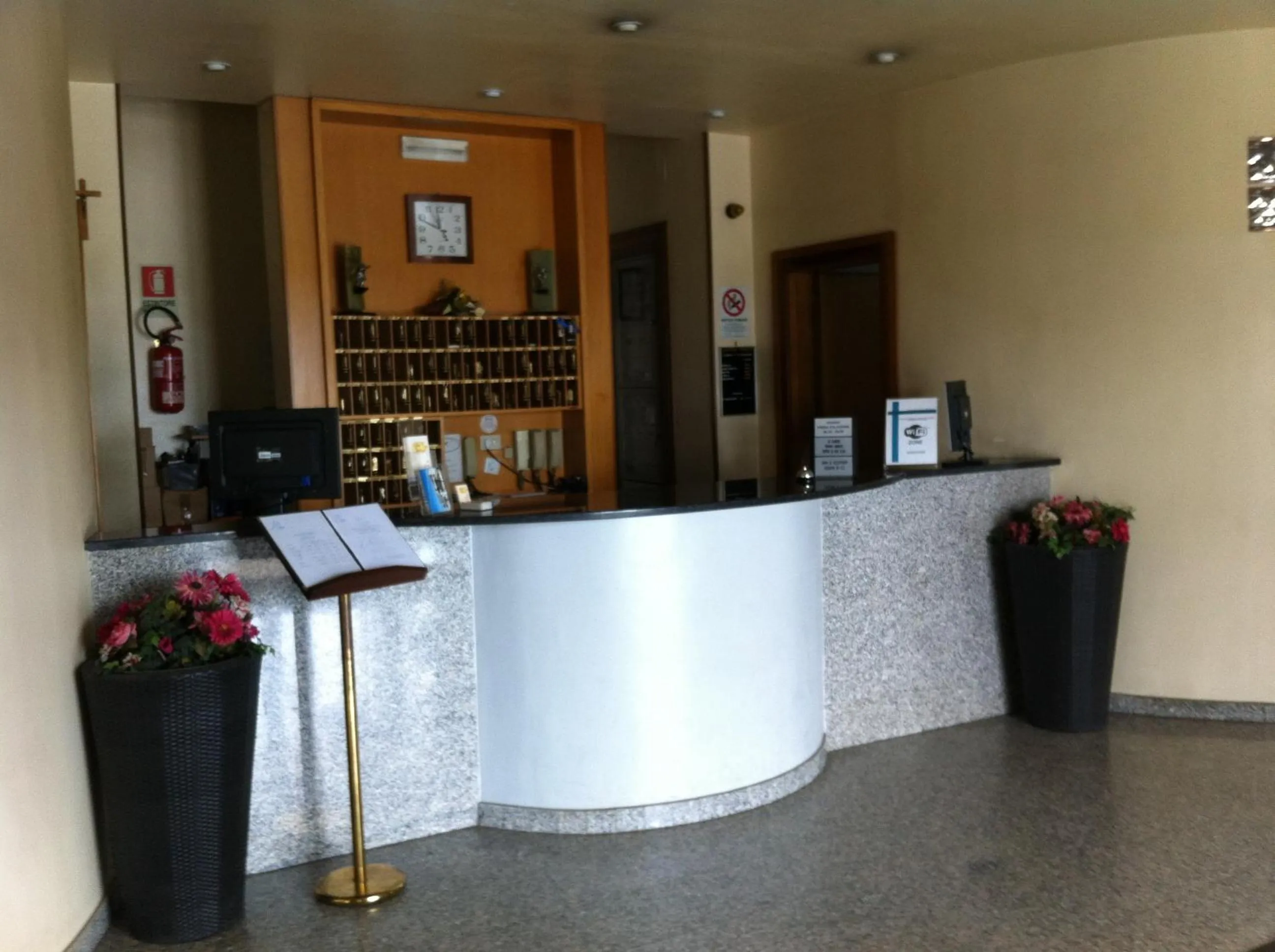 Lobby or reception in Hotel Atleti